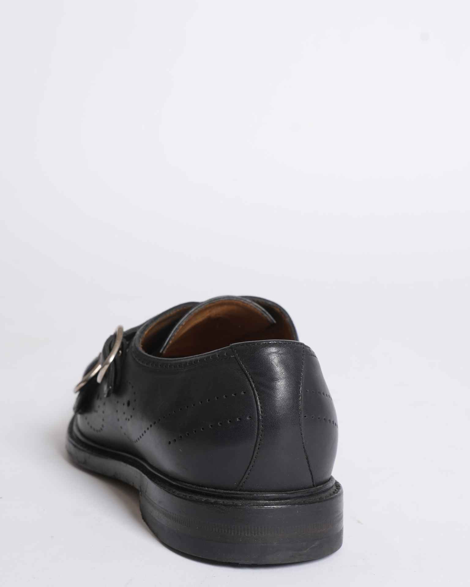 Gucci Men's Calfskin Double Monk Strap Loafers