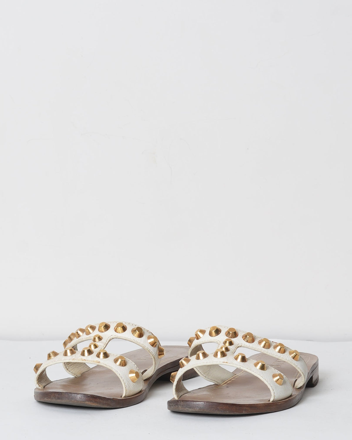 Prada Studded h Strap Sandals