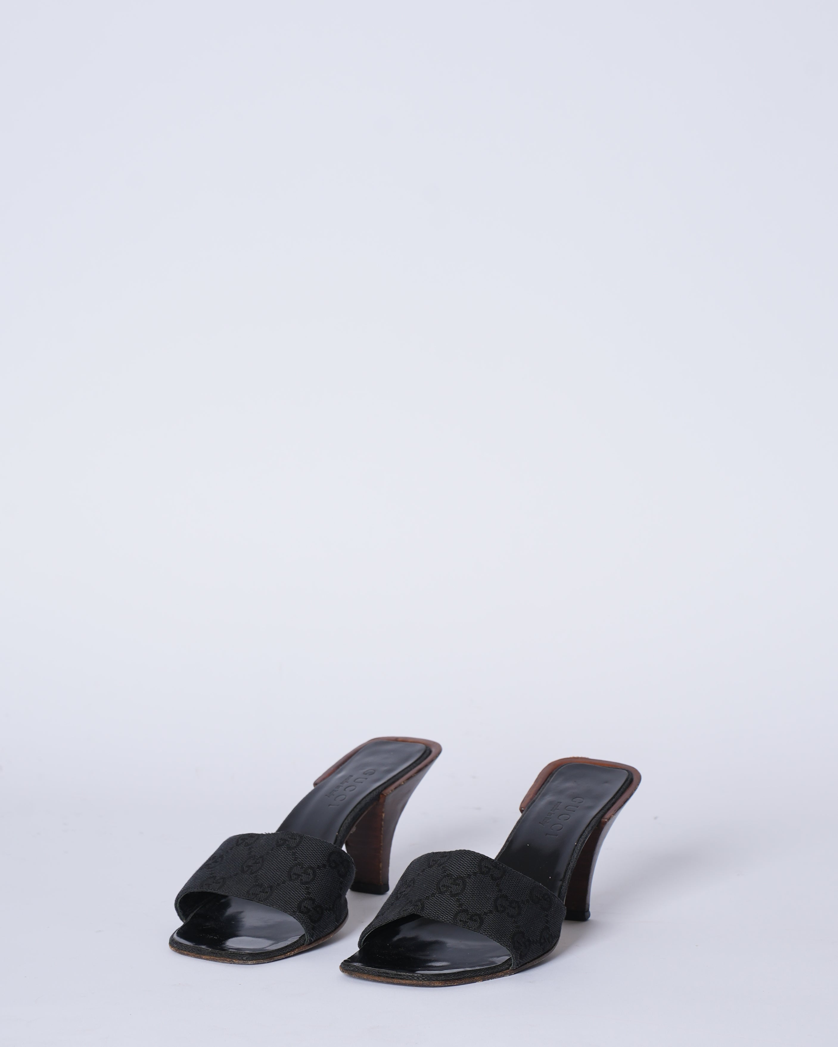 Gucci Black Mules