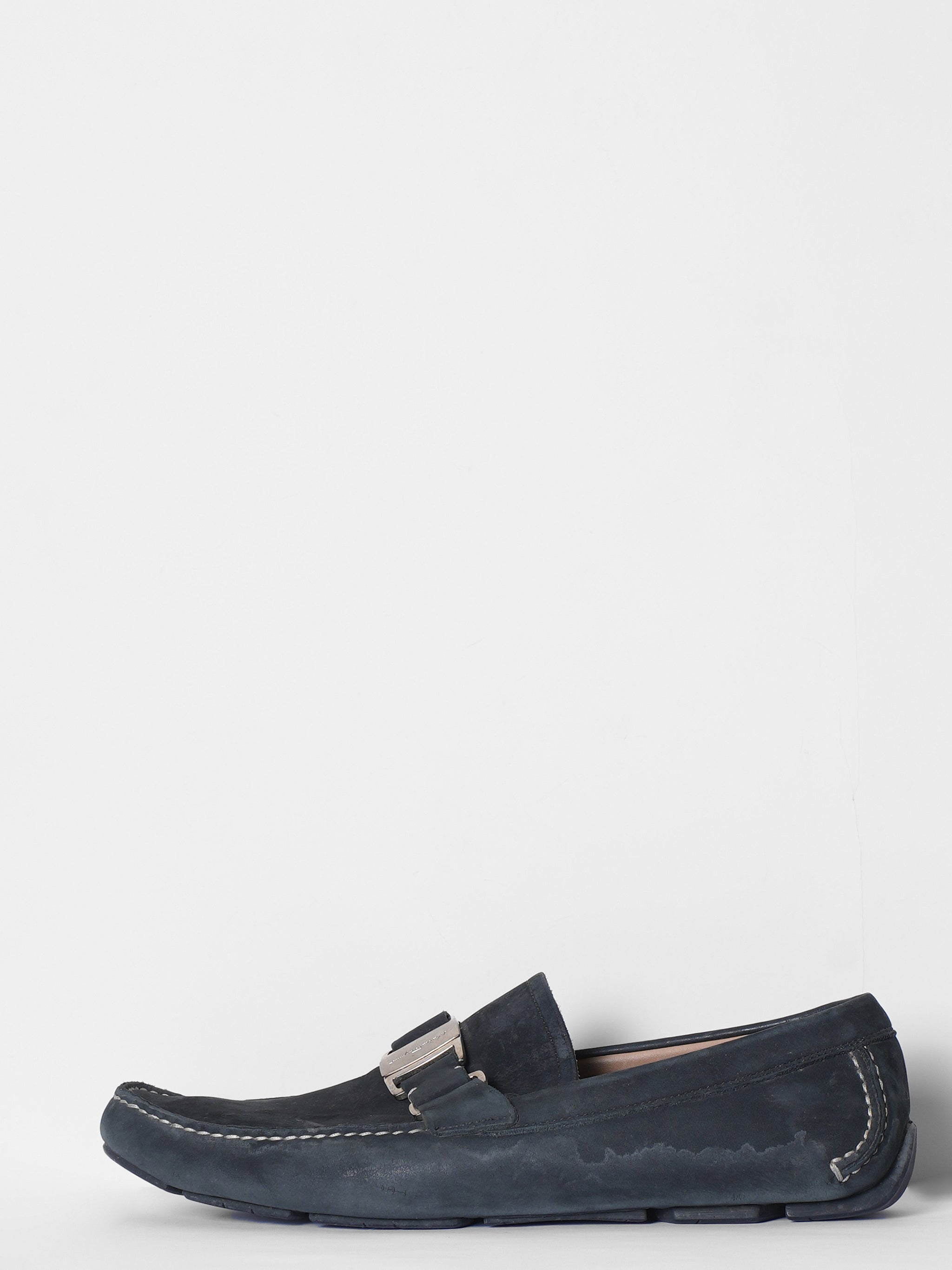 Salvatore Ferragamo Black Loafers