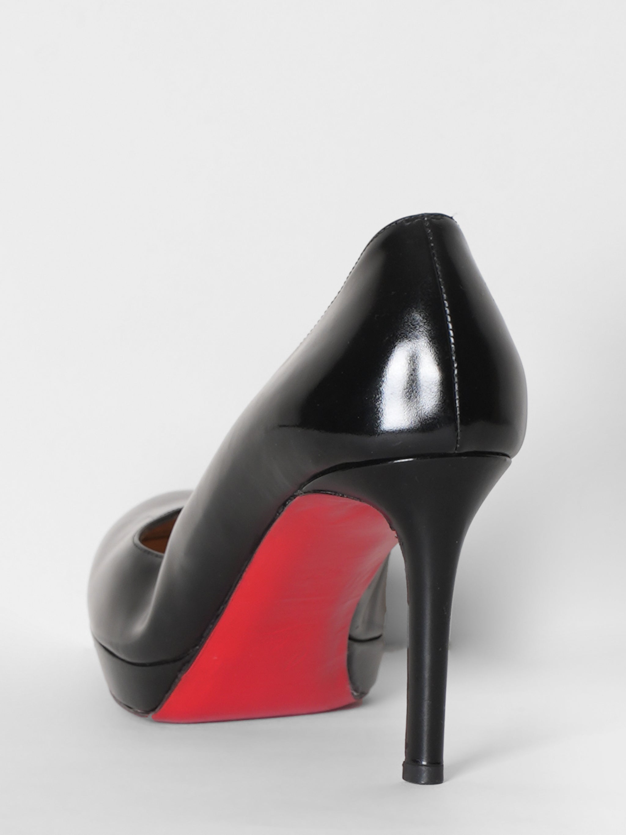 Christian Louboutin Black Patent Leather Pumps