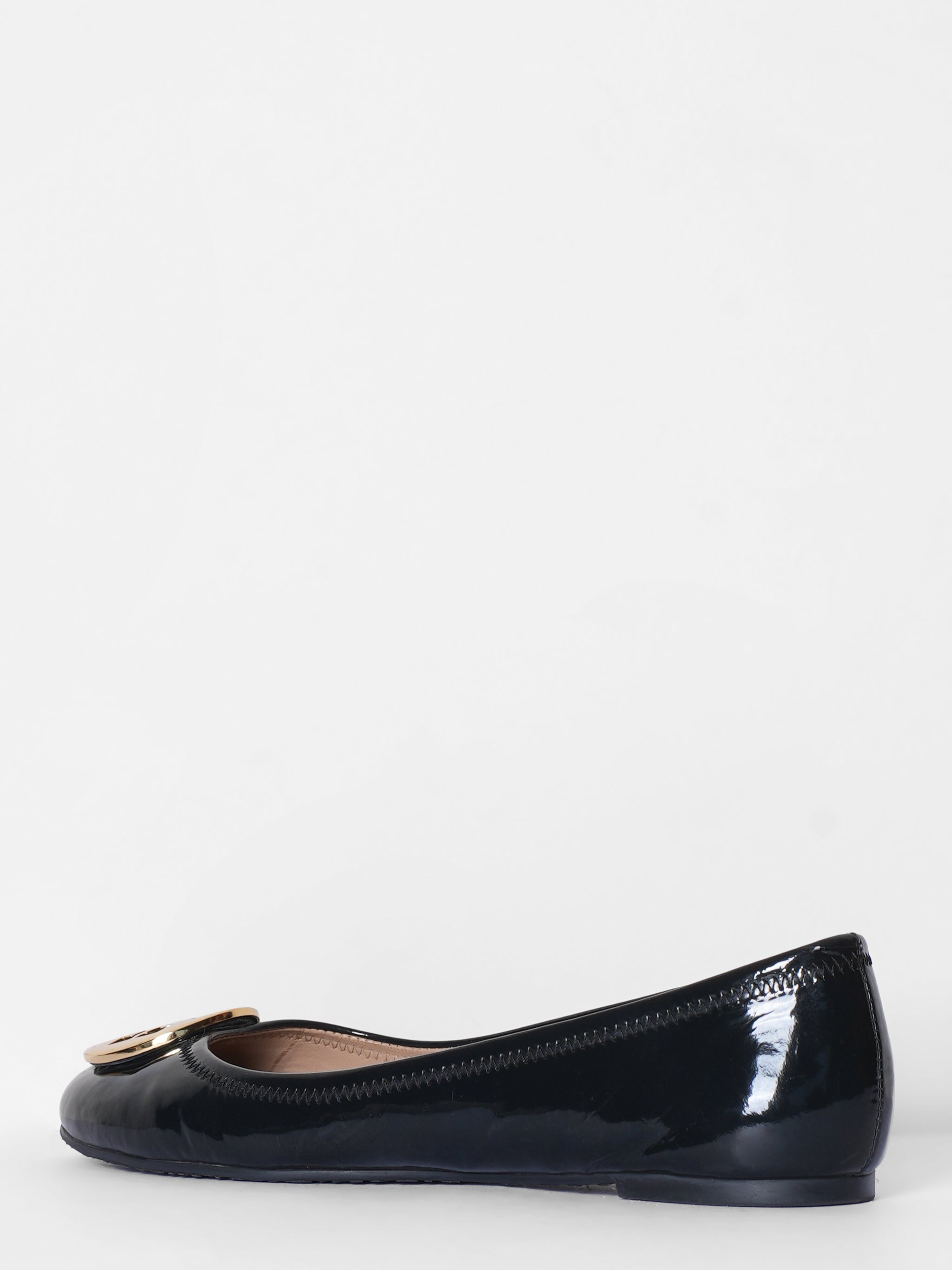 Tory Burch Black Flats