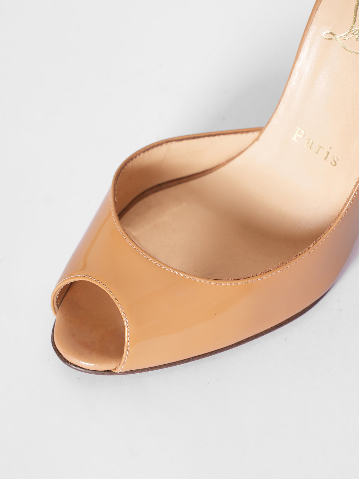 Christian Louboutin Nude Stilettos