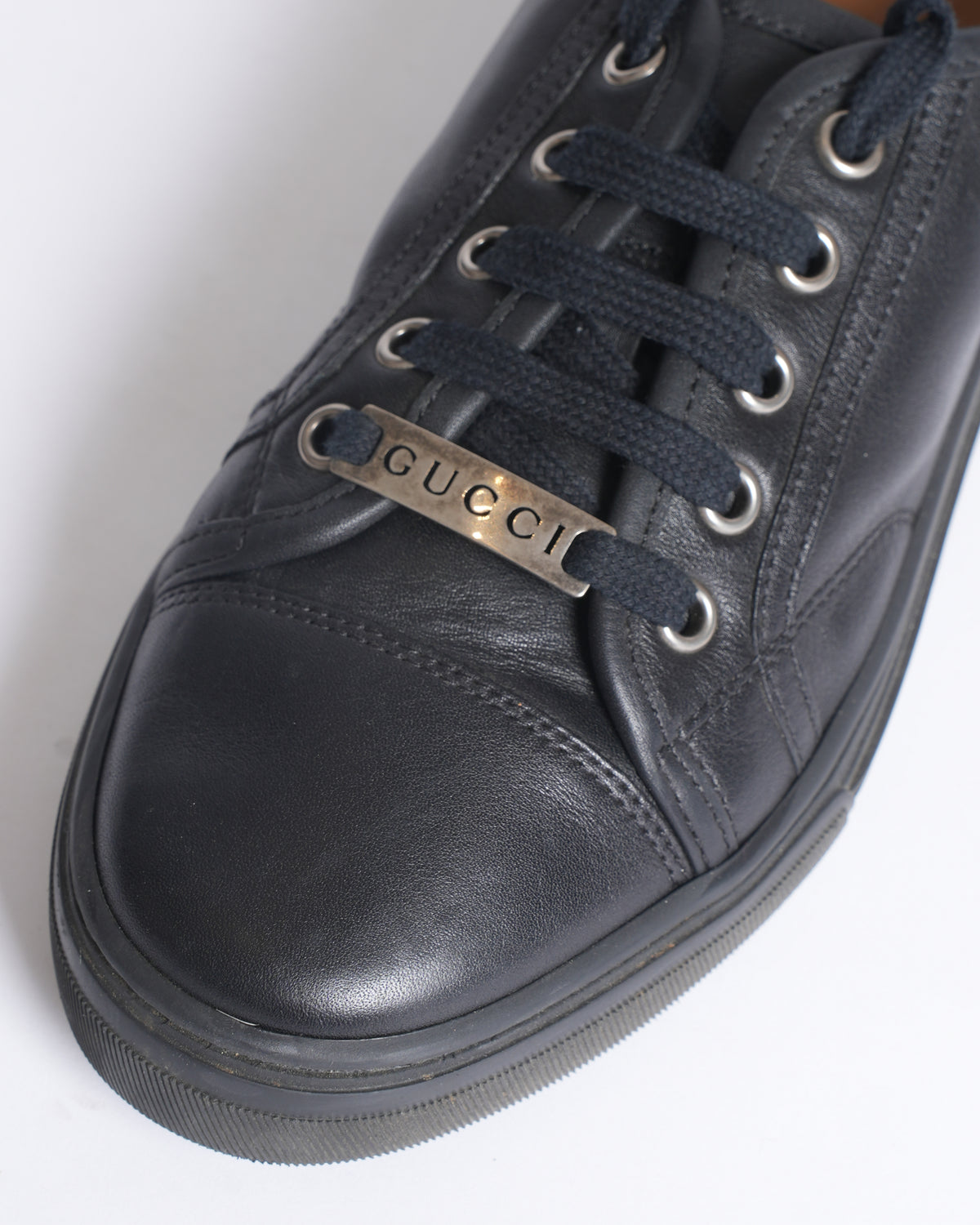 Gucci Nappa Leather Low Top Sneakers