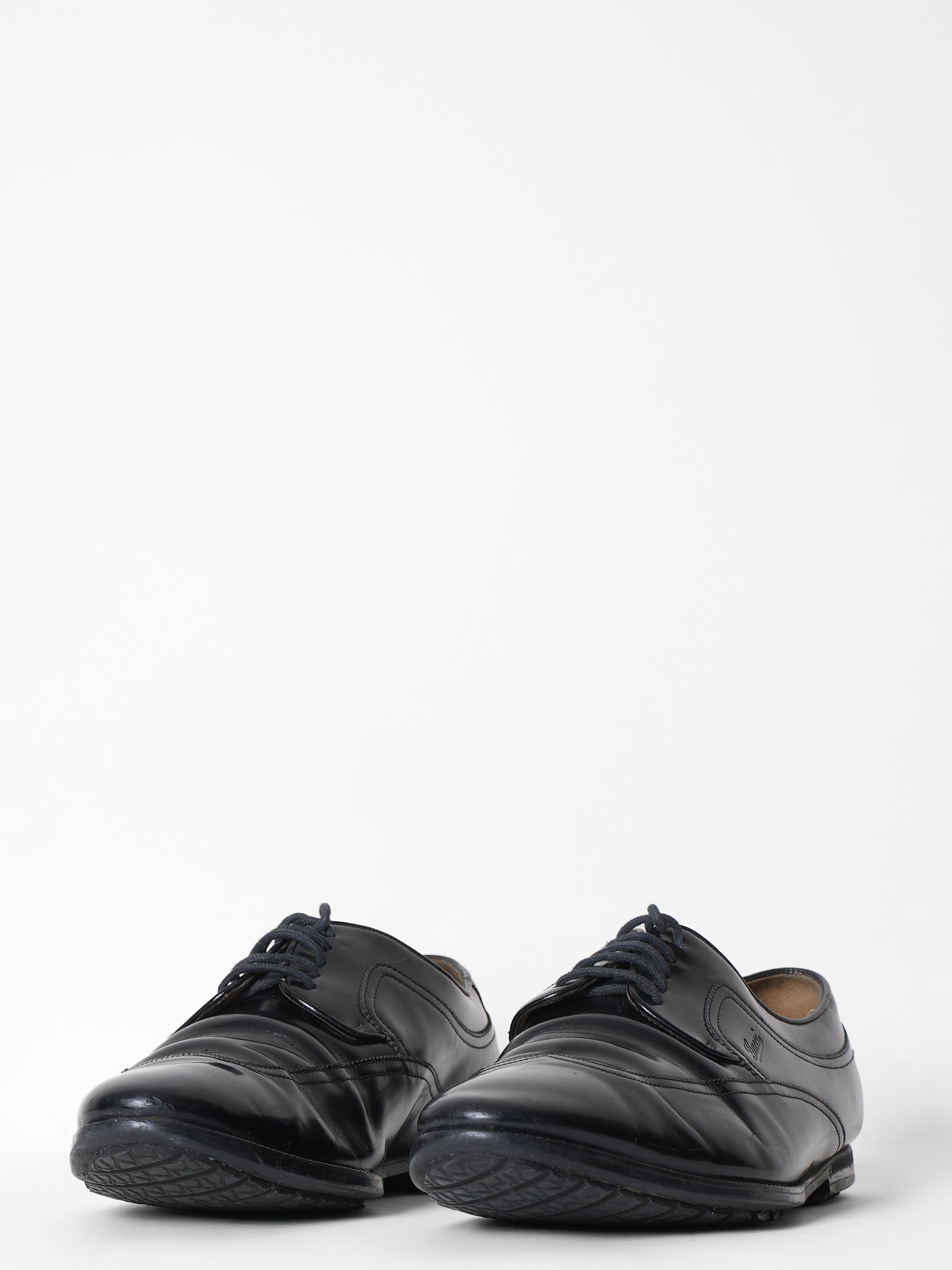 Gucci Black Tie-up Formal Shoes
