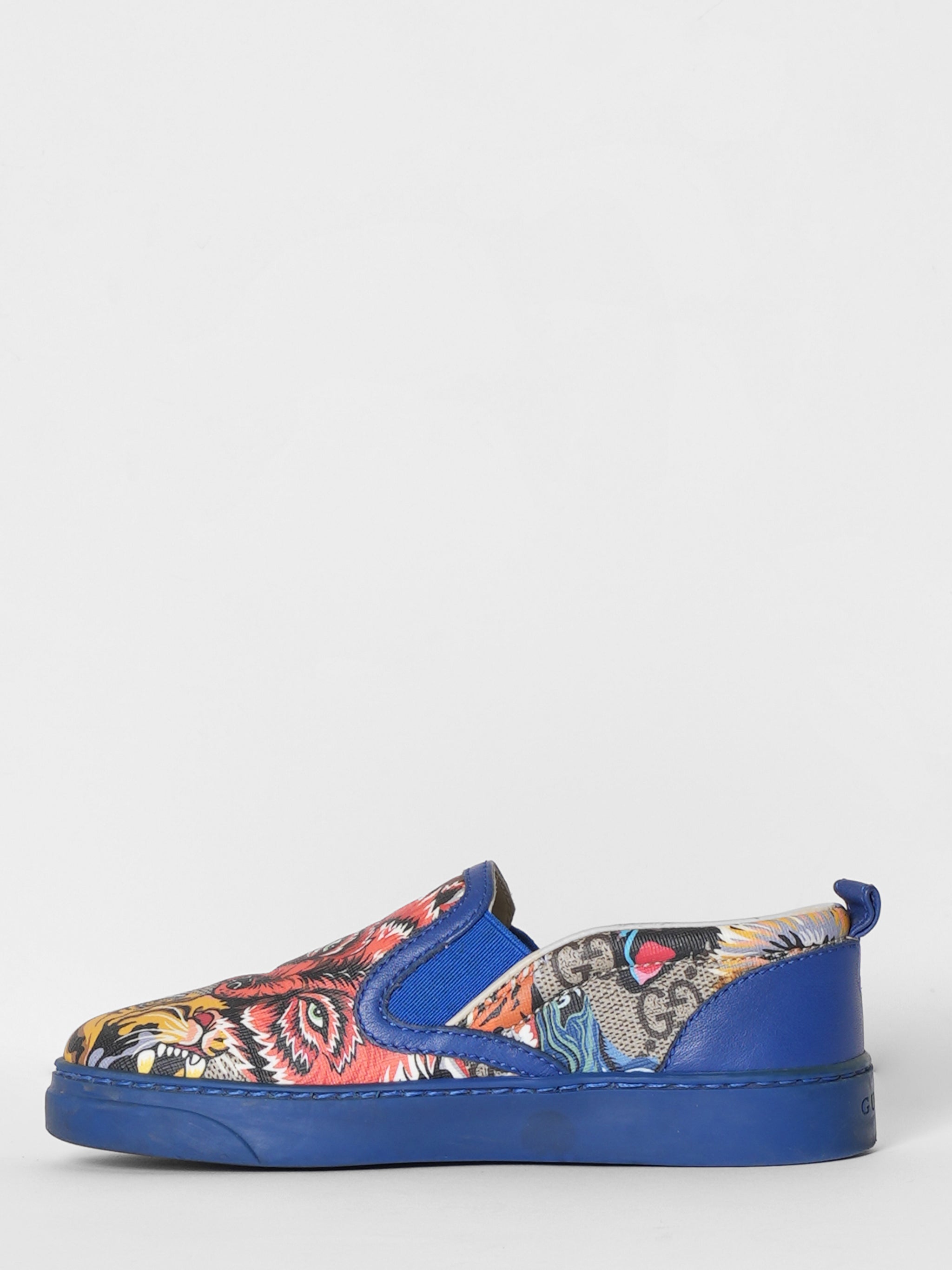 Gucci Leather Multicolor Trainers