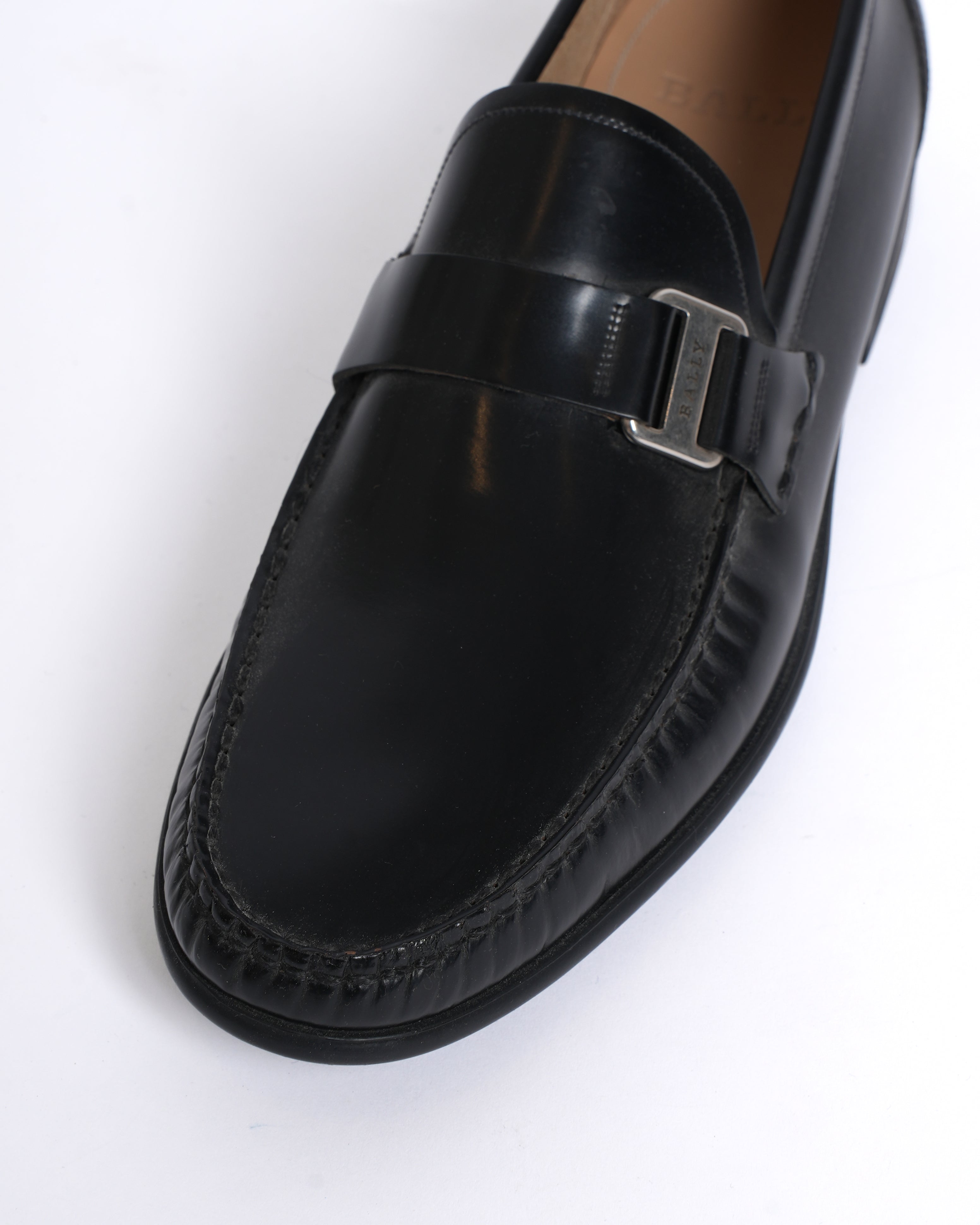New Bally Men’s Loafers in Black