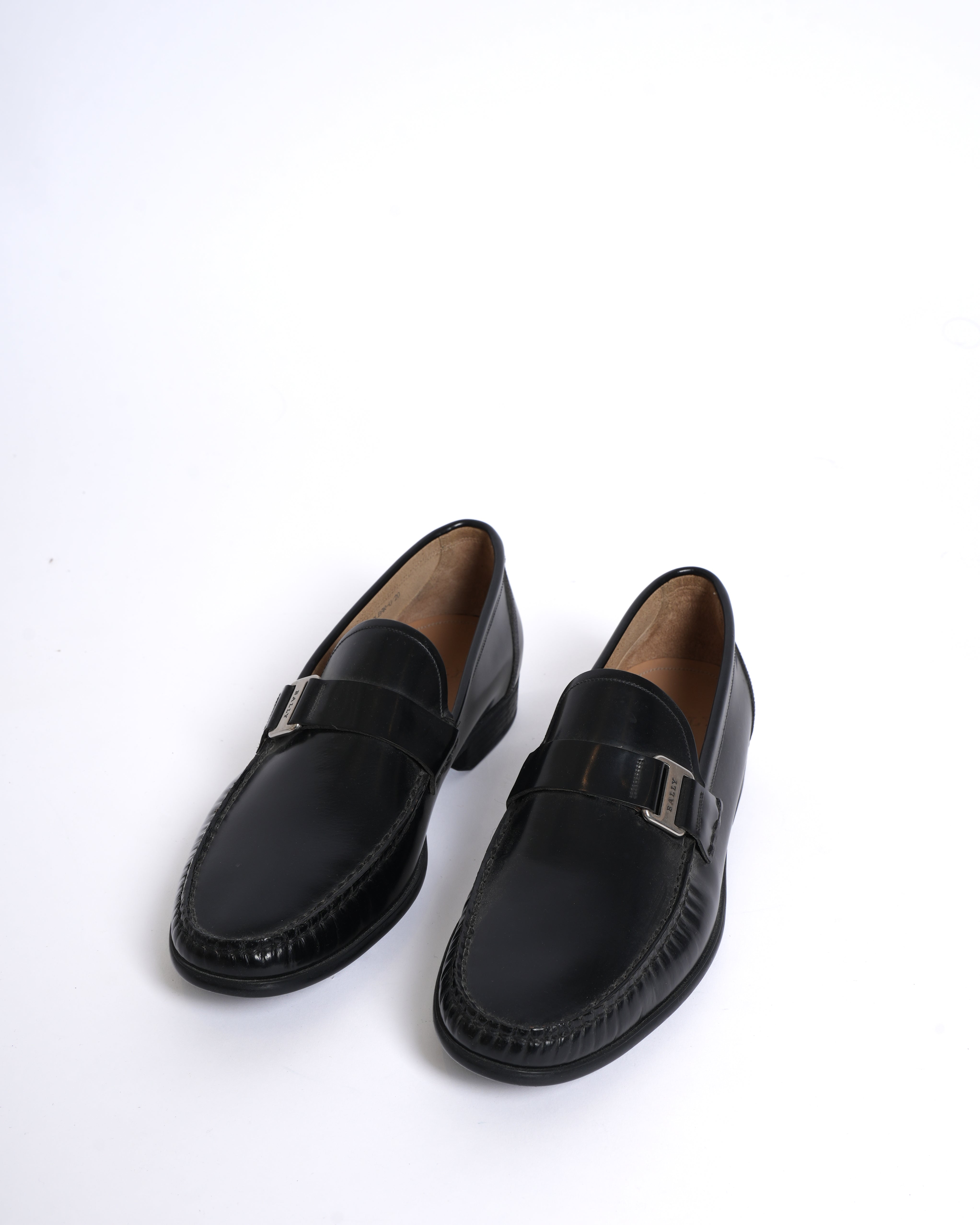 New Bally Men’s Loafers in Black