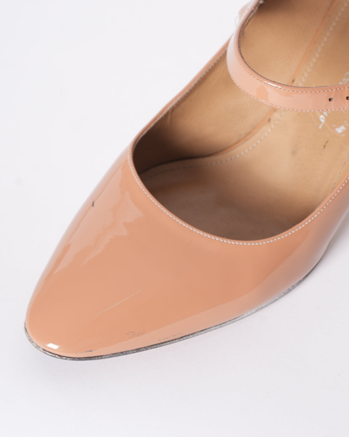 Salvatore Ferragamo Ortensia Refracted Blush Heel