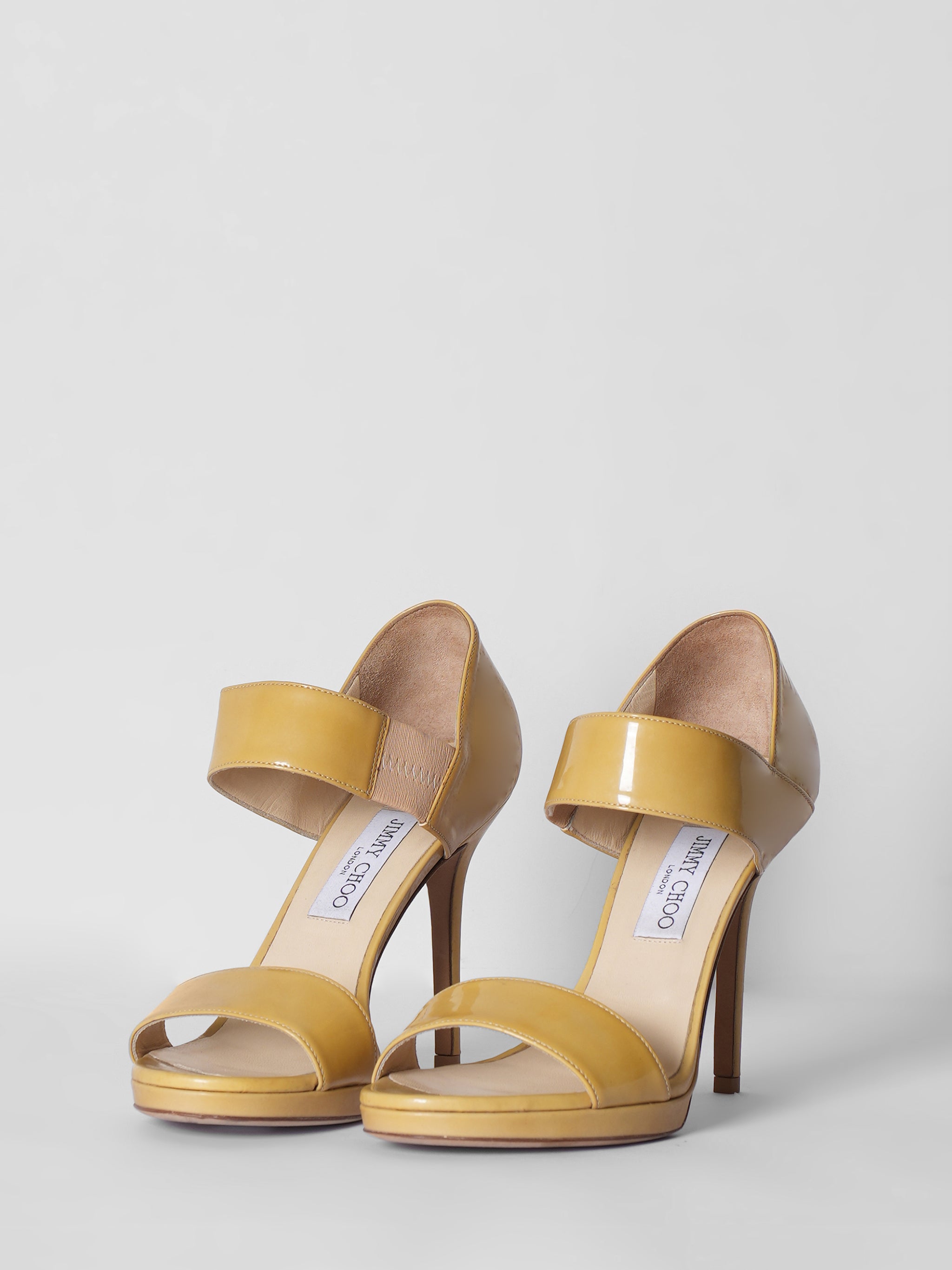 Jimmy Choo Alana Yellow Sandal