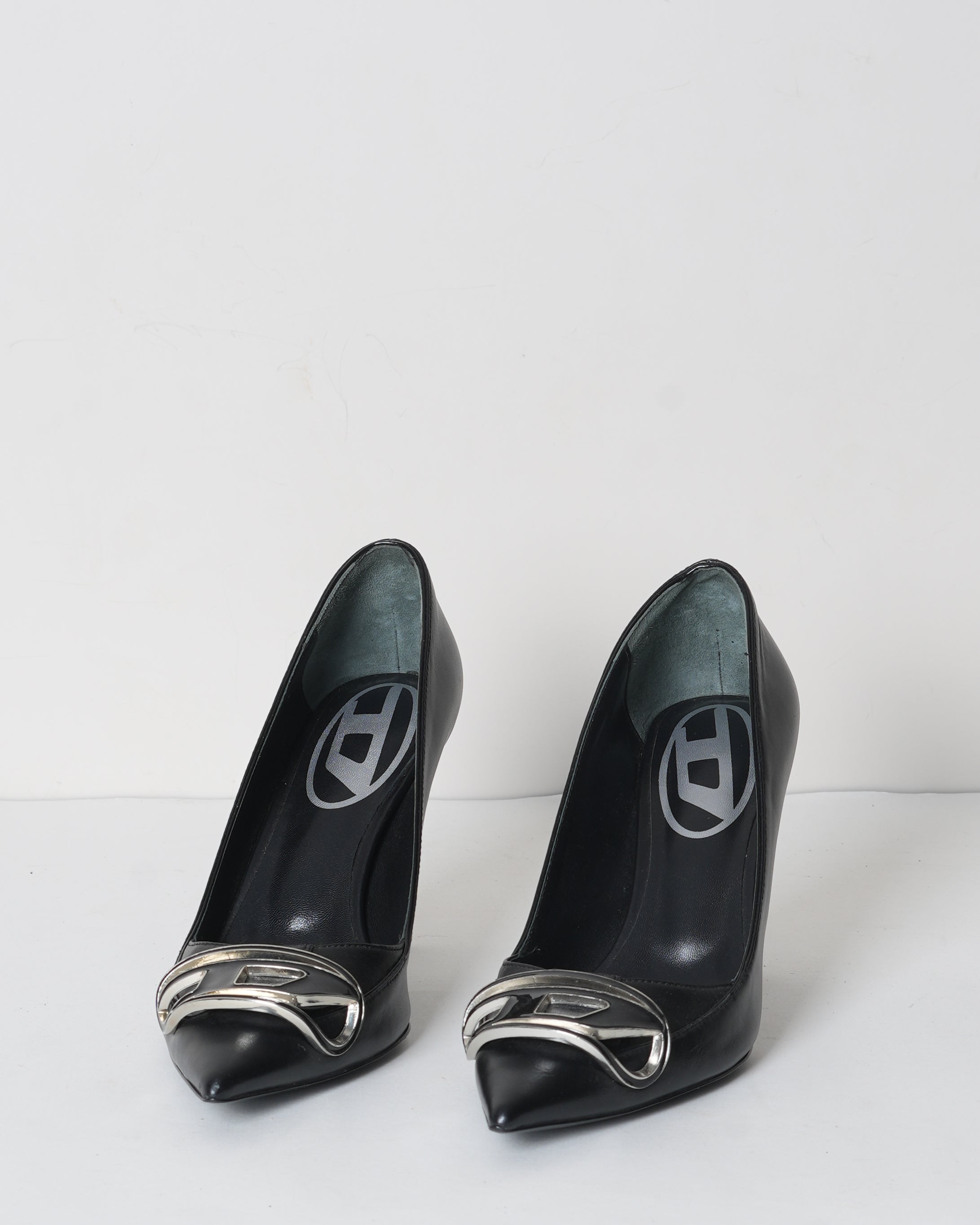 *New* Diesel Black D-Venus Pointed Toe Pumps