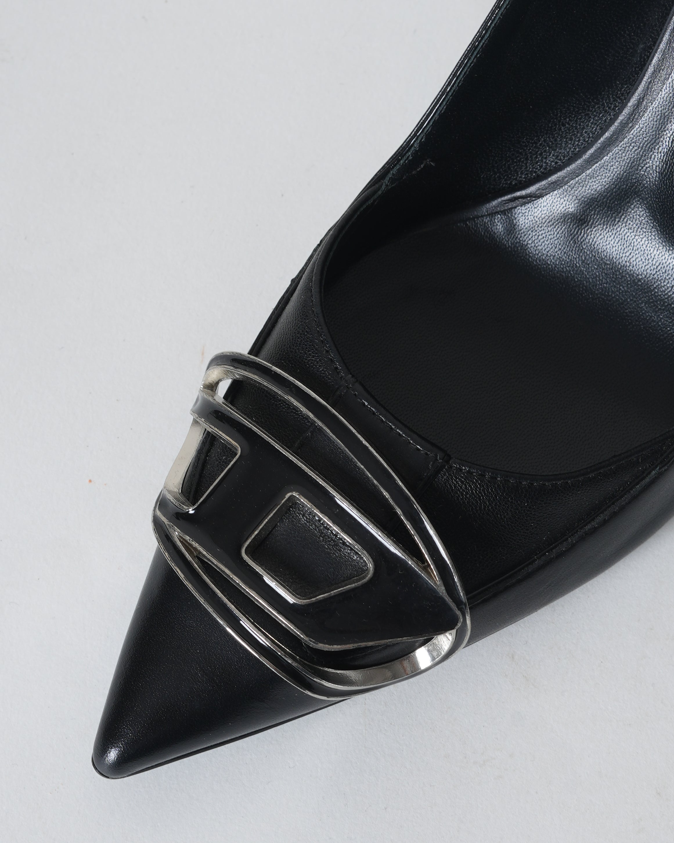 *New* Diesel Black D-Venus Pointed Toe Pumps