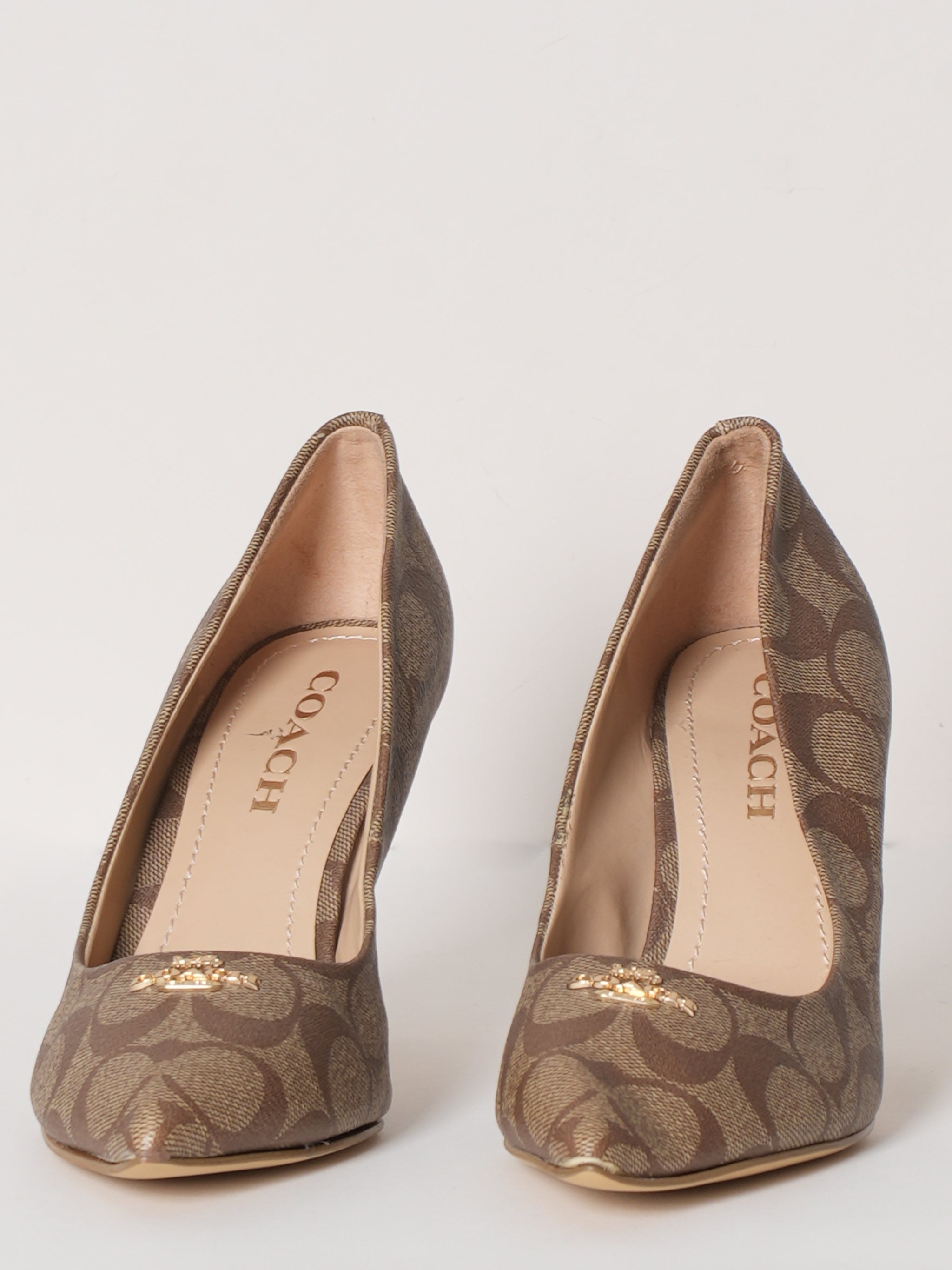 New Coach Alyce Signature Jacquard Pumps