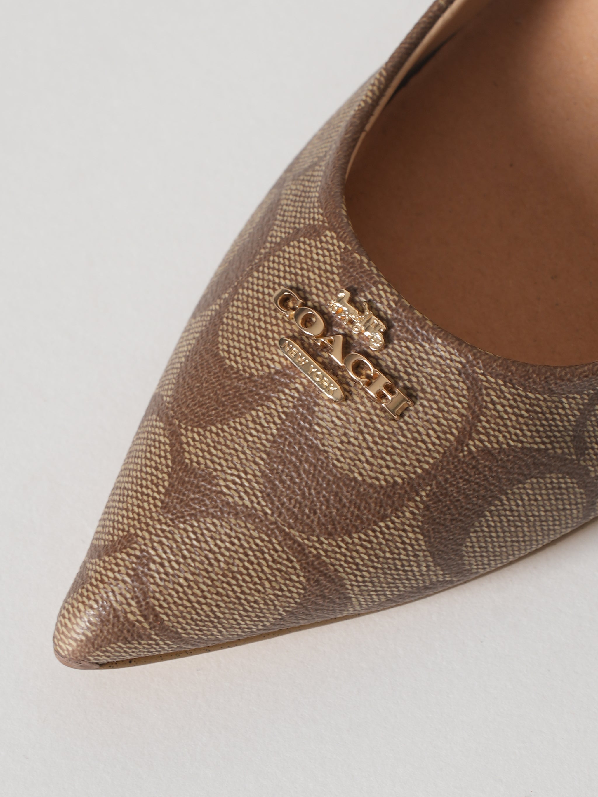 New Coach Alyce Signature Jacquard Pumps