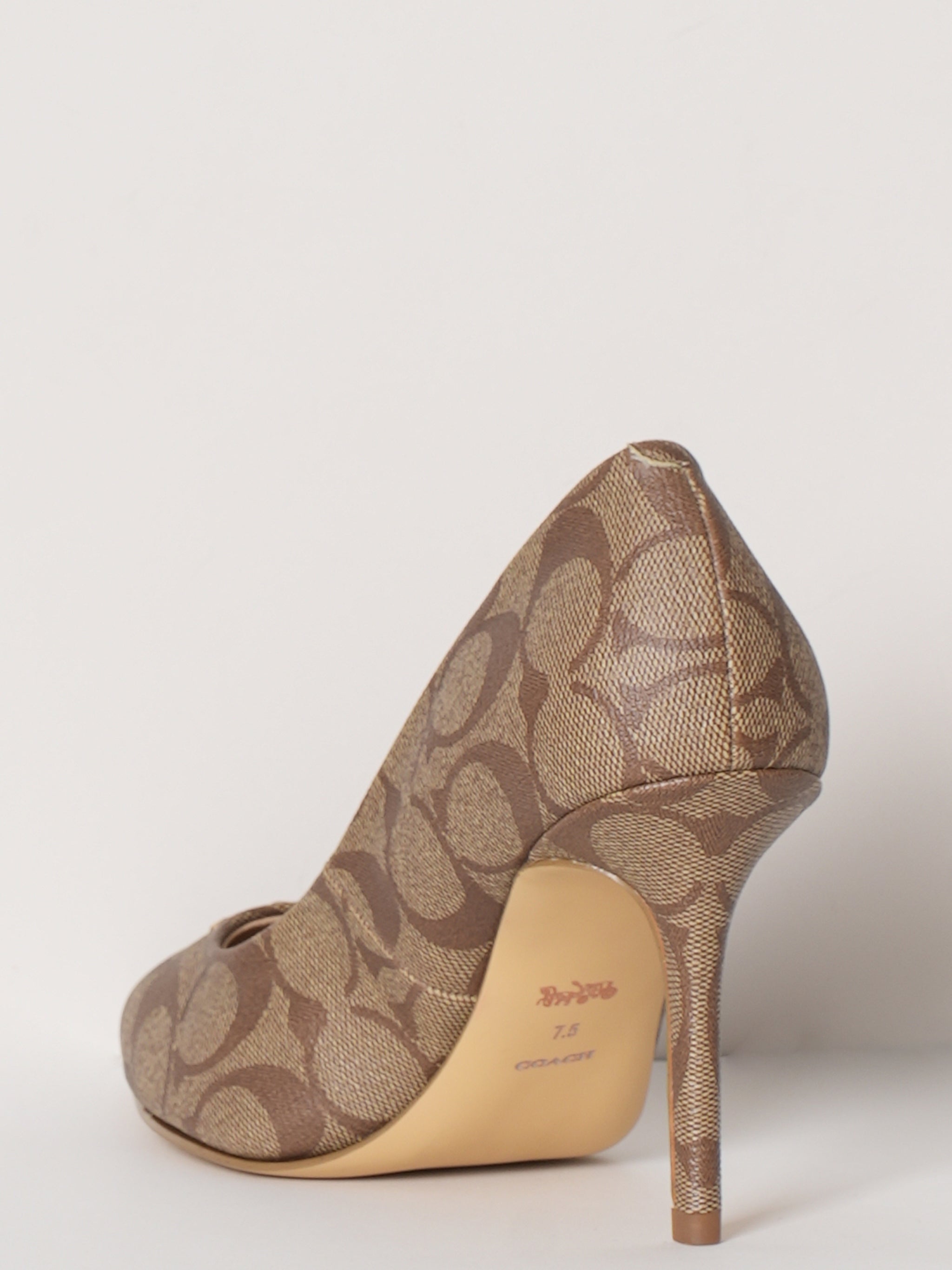 New Coach Alyce Signature Jacquard Pumps