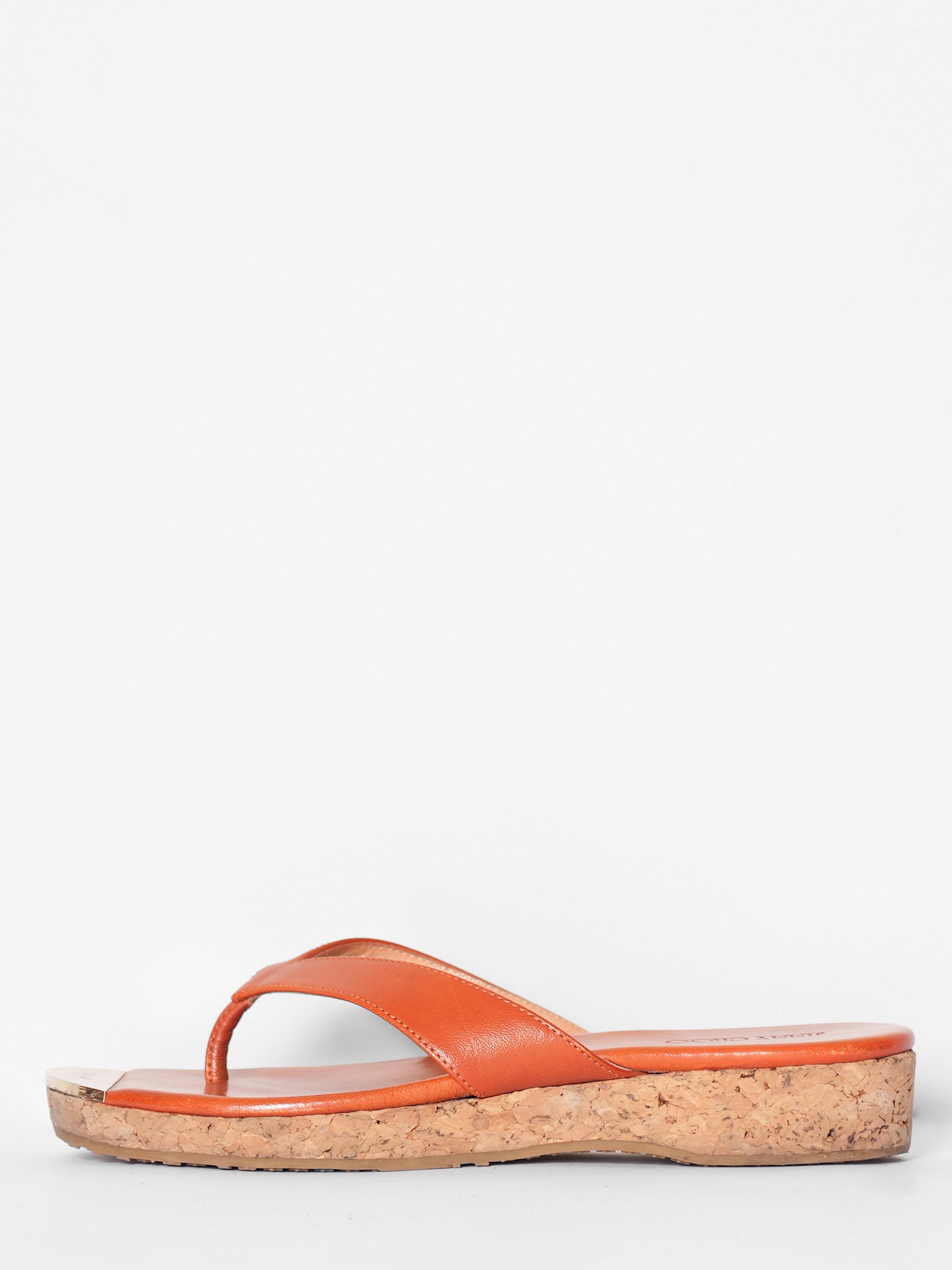 Jimmy Choo Orange Flats