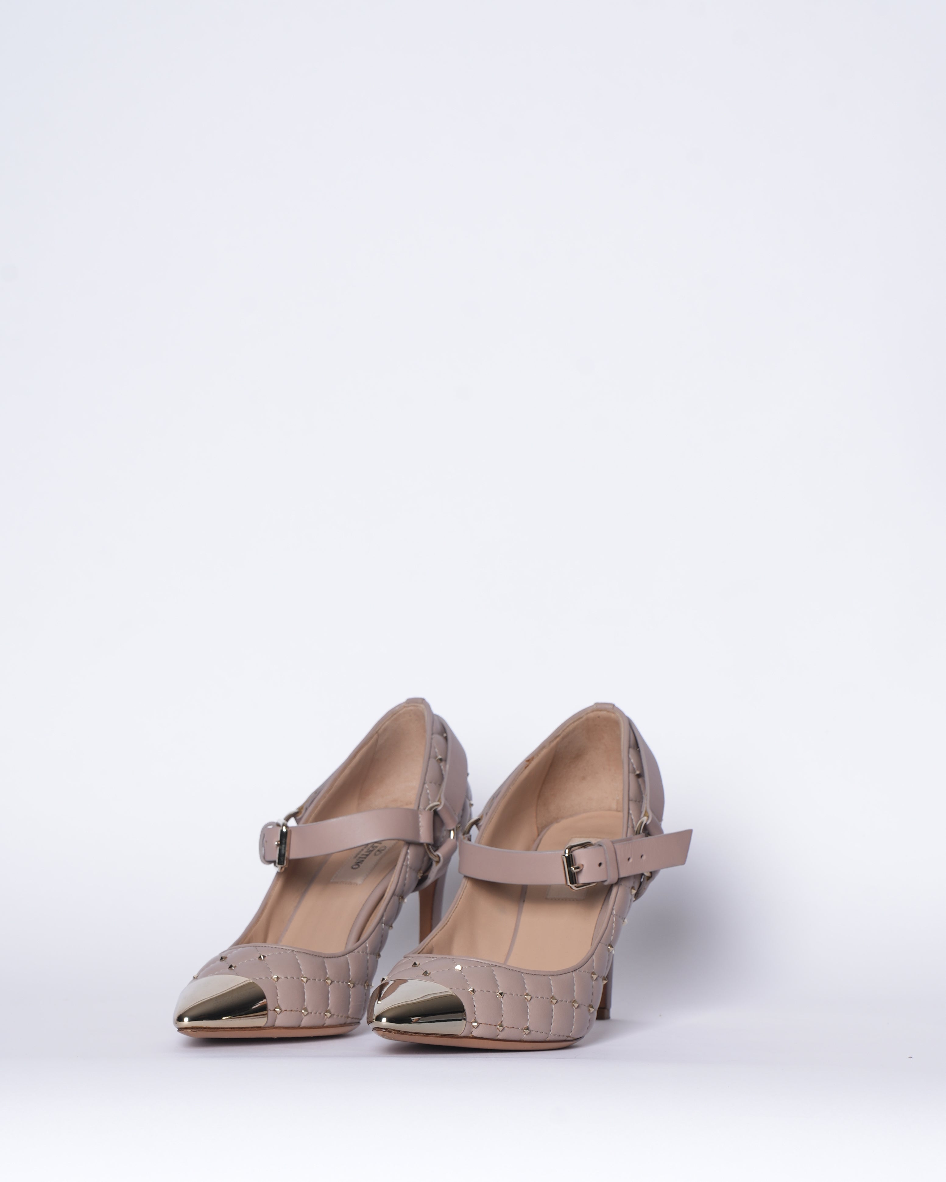 Valentino Mary Jane Beige Heel