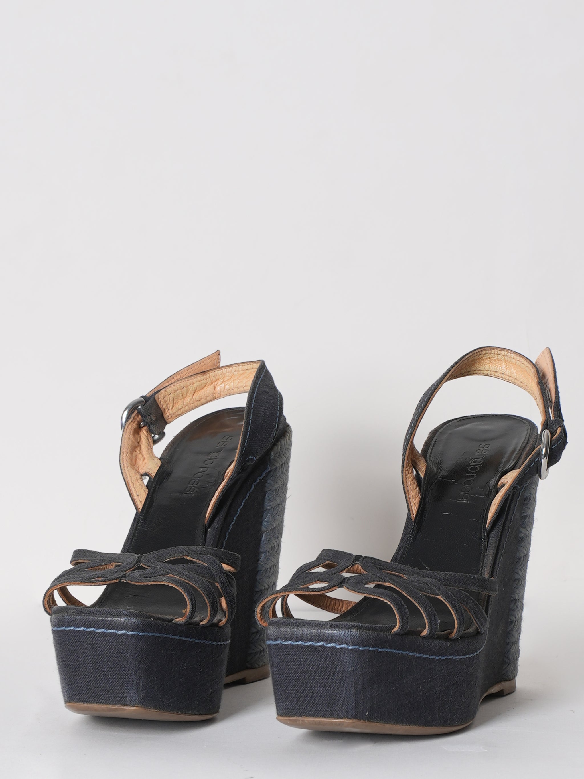 Sergio Rossi Wedges In Black