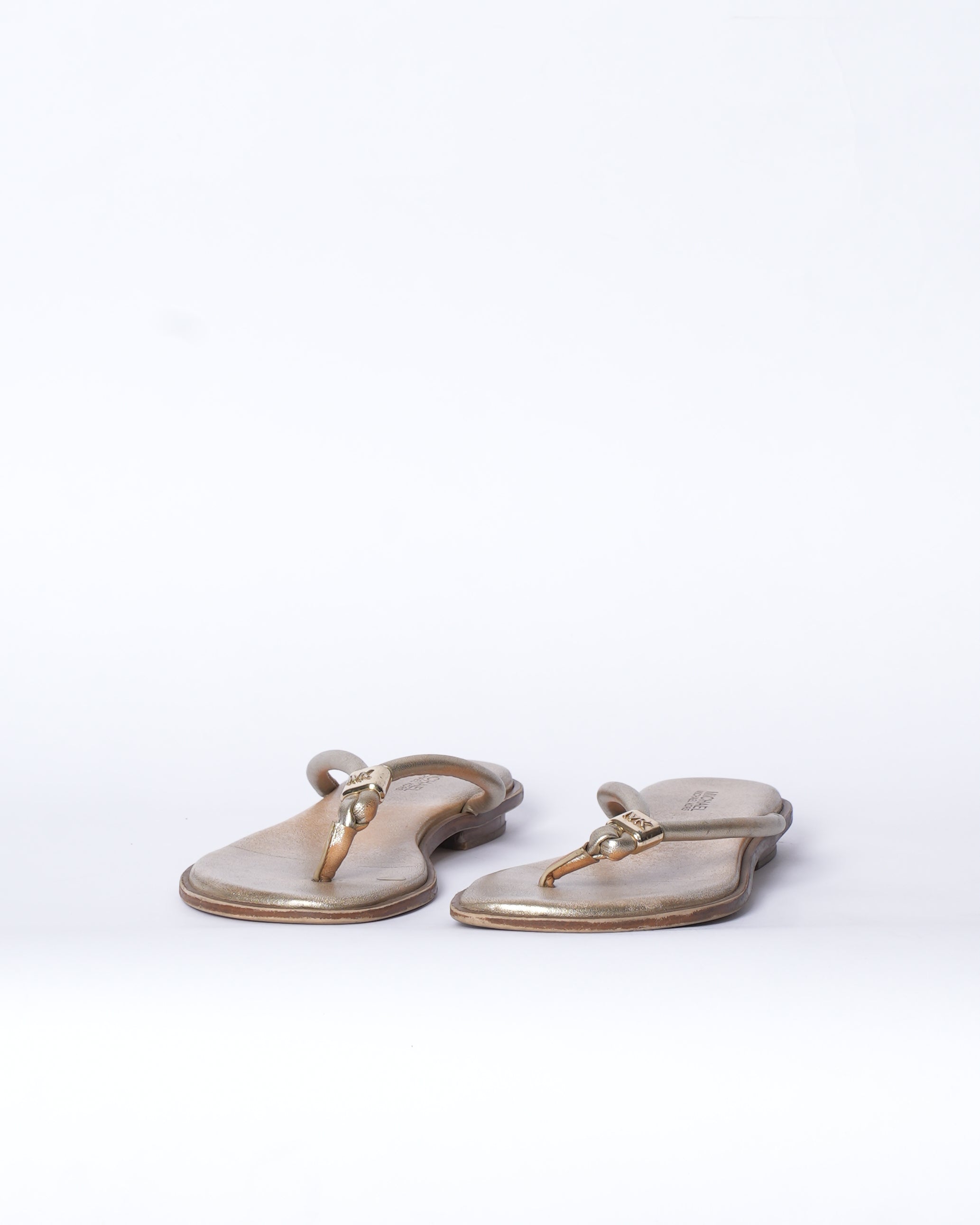 Michael Kors Gold Women's Flip Flop