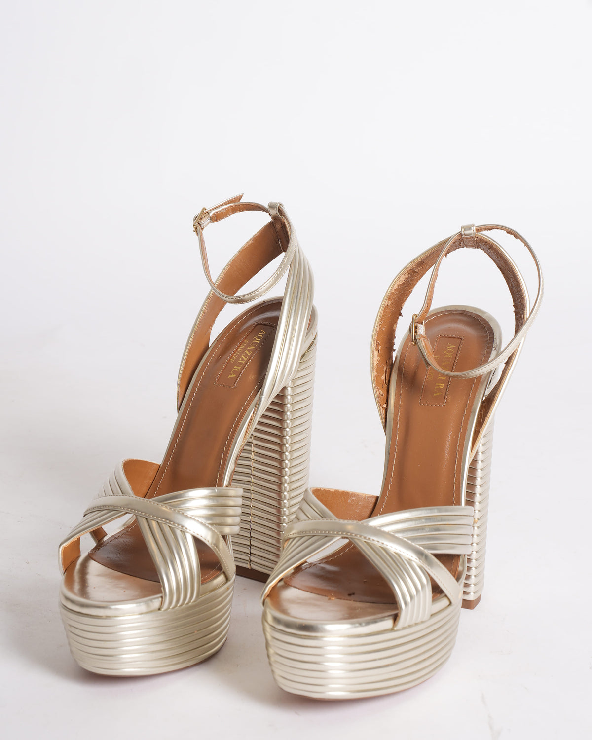 New Aquazzura Sundance 140mm Platform sandalas