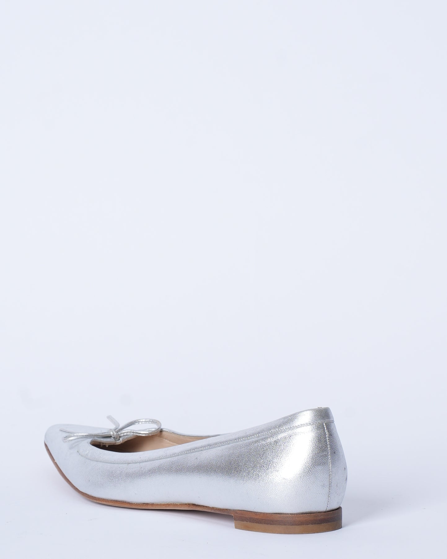 Monolo Blahnik Silver shoes