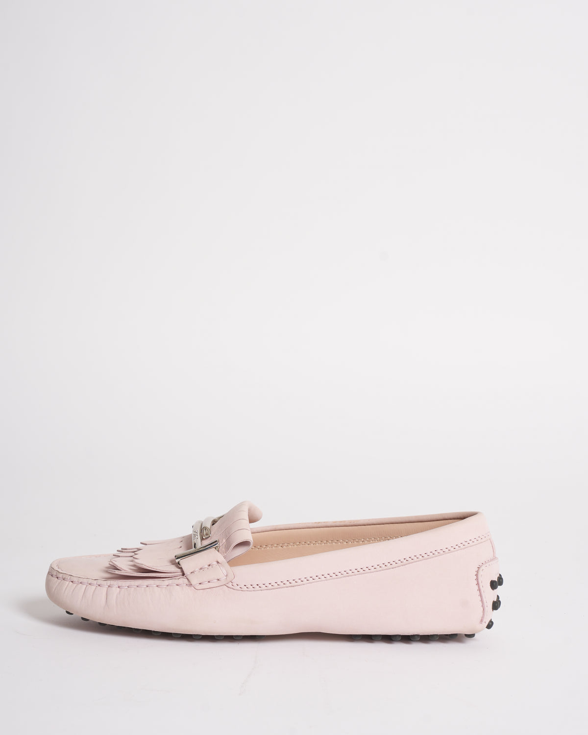 Tod's Suede Loafers in Pink