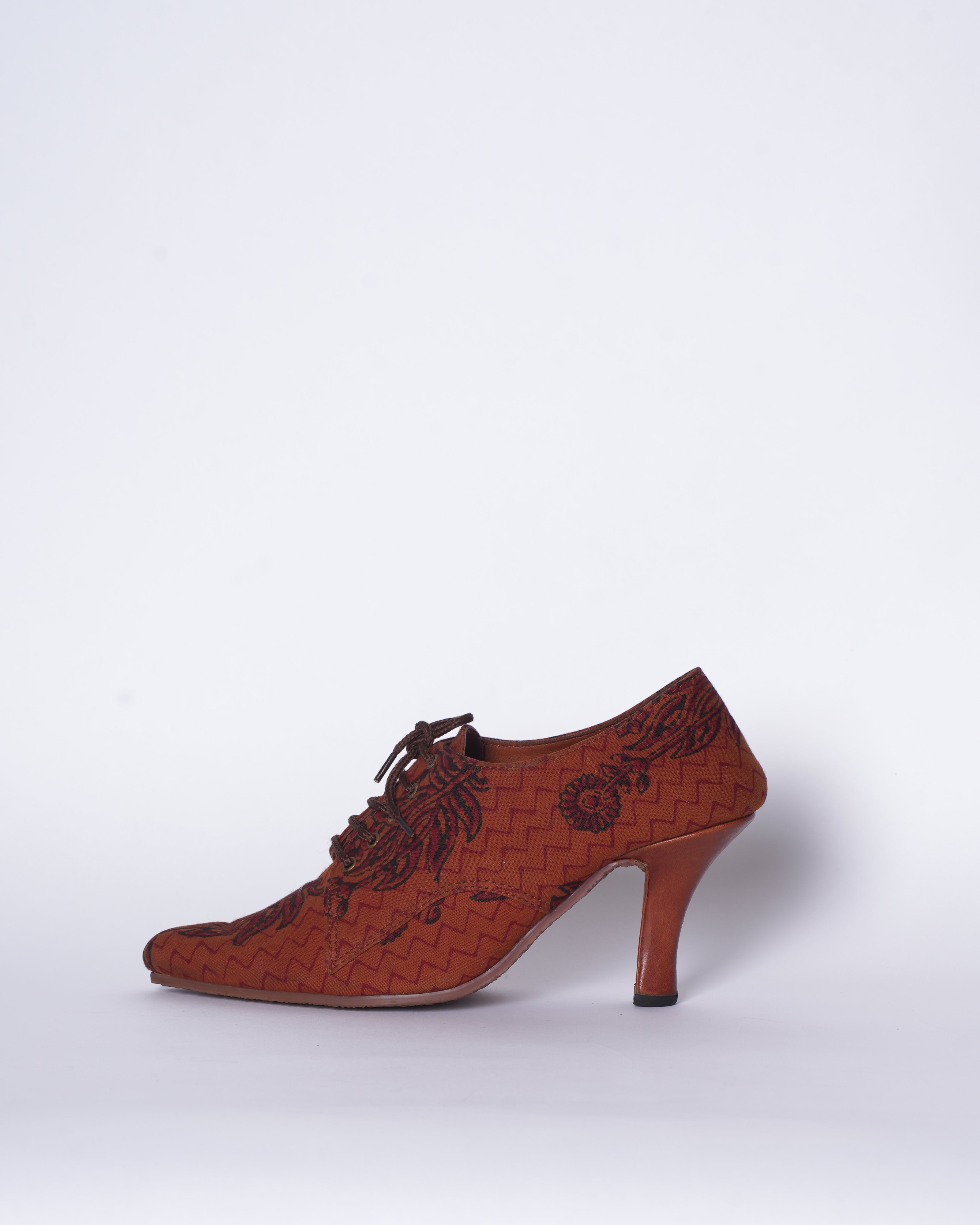 Rohan Arora Women's Block Printed Lace Ups