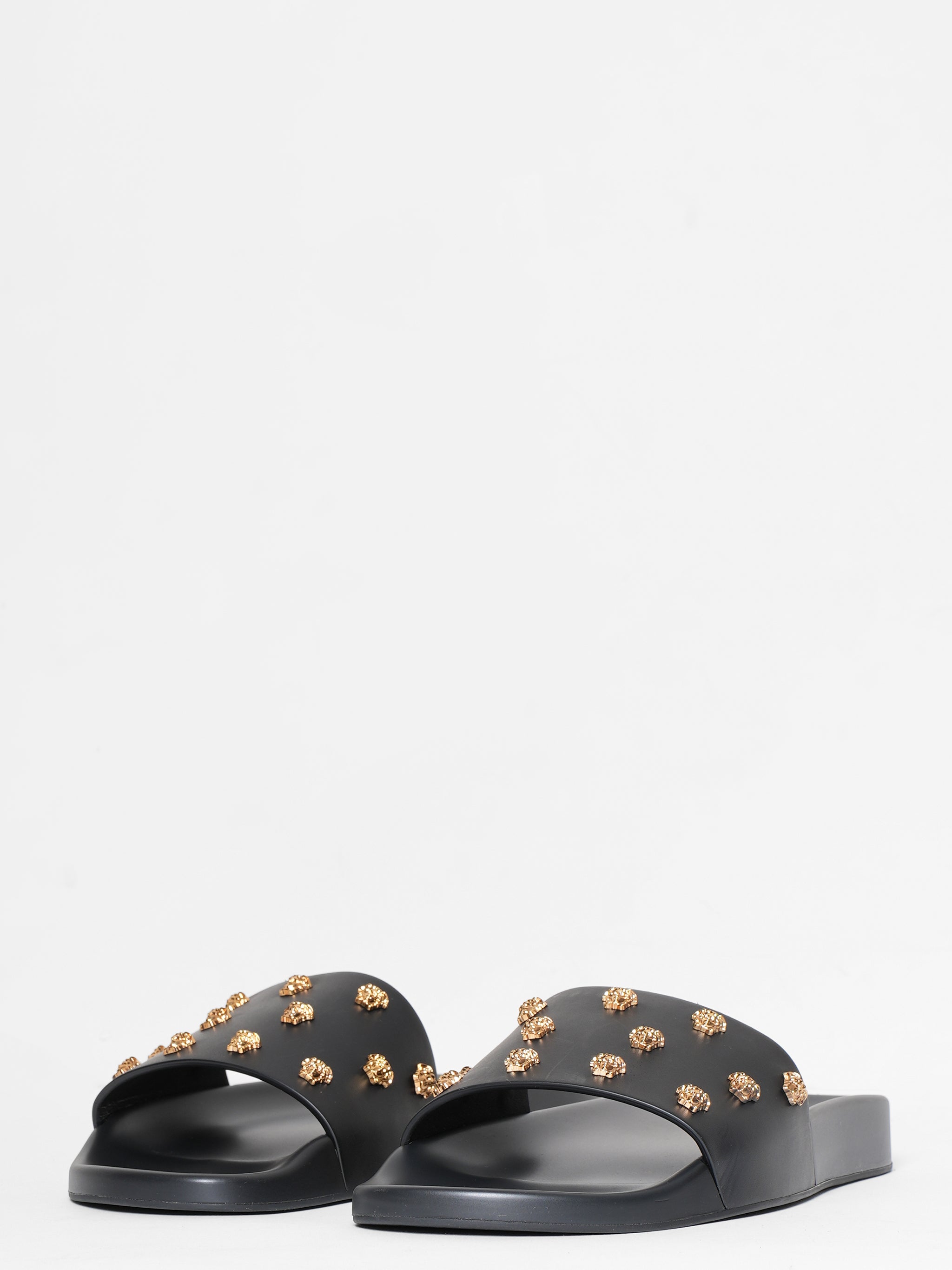 New Versace Stud Medusa Slippers