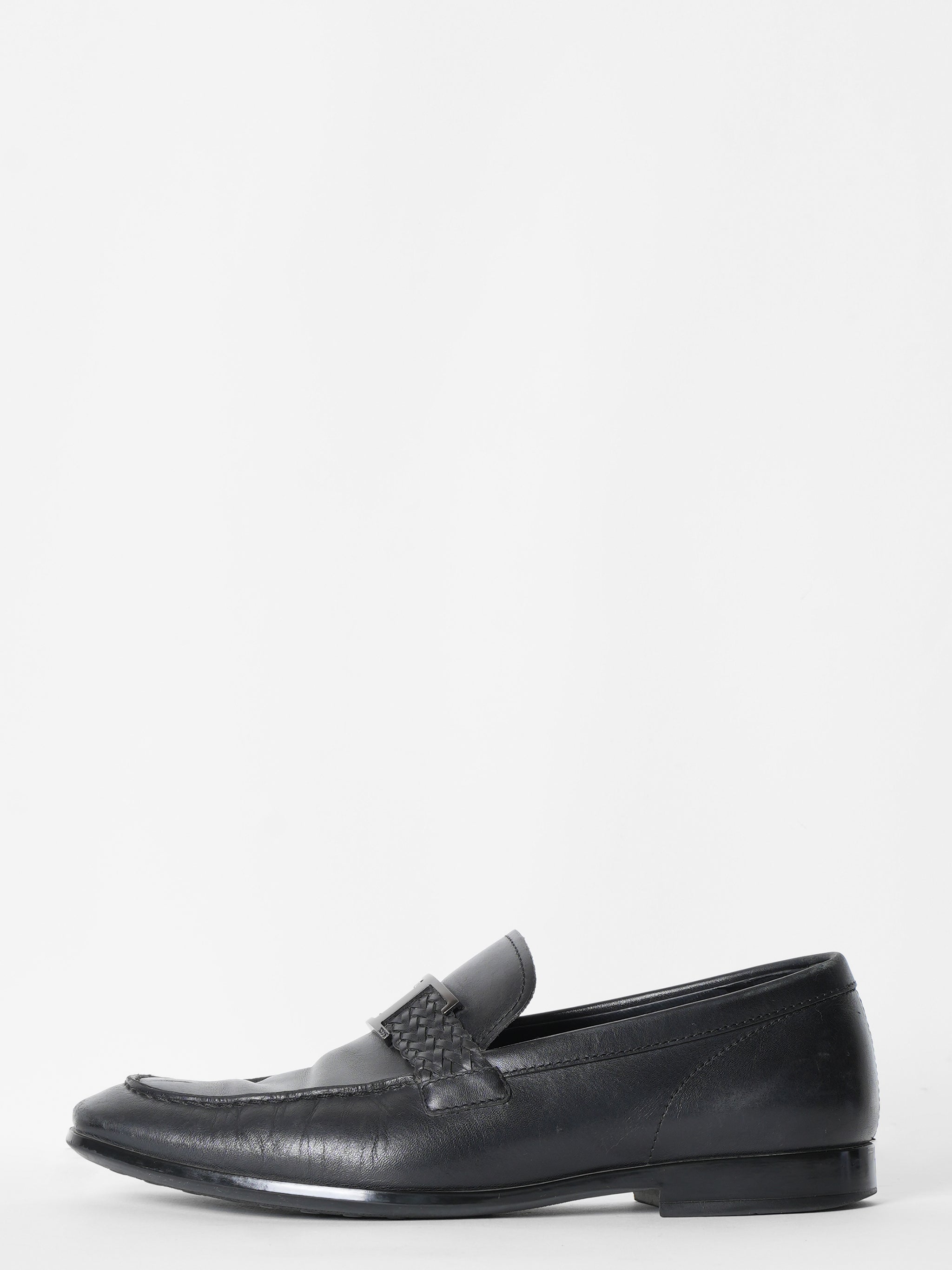 Tod's Black Loafers