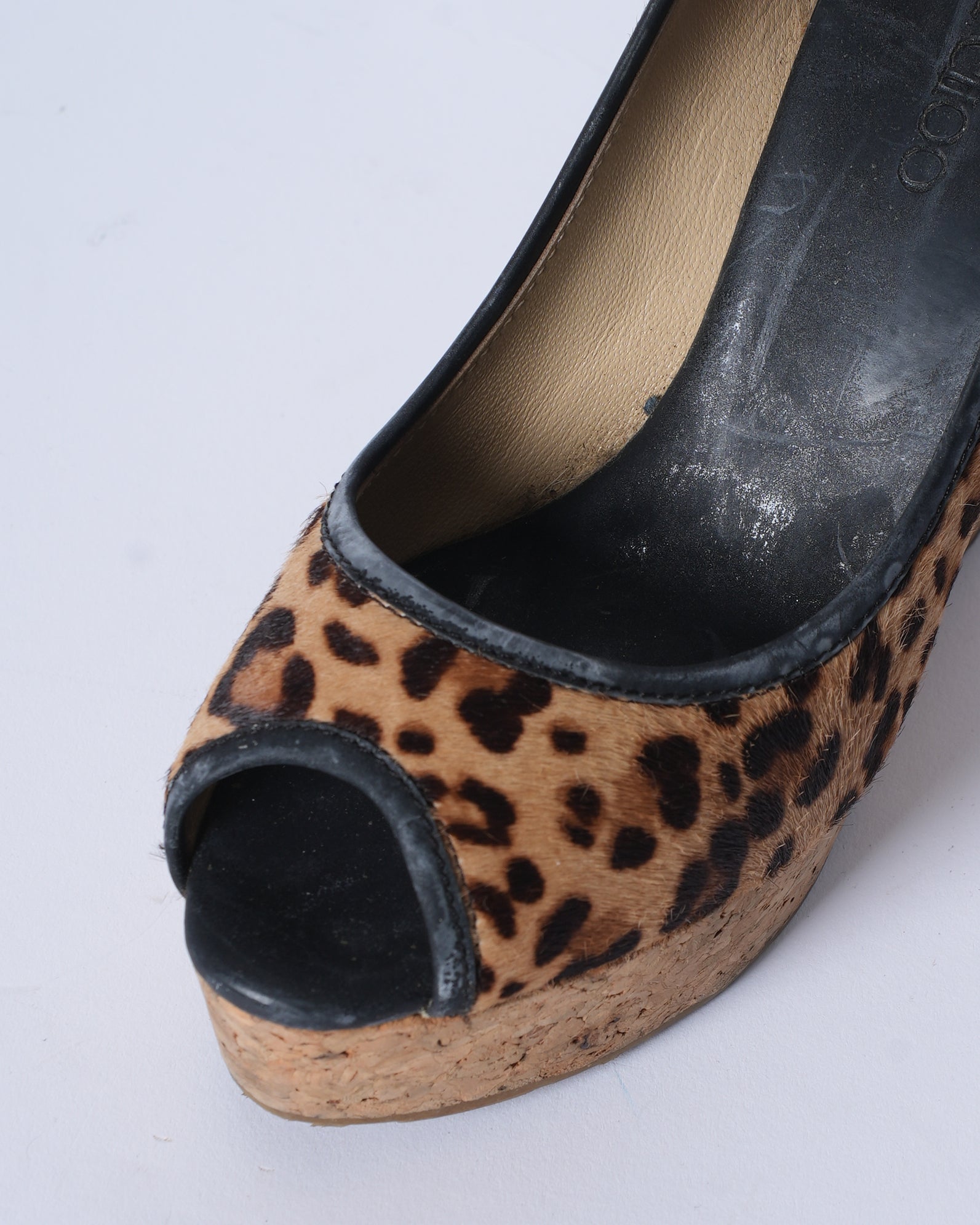 Jimmy Choo Leopard Wedges