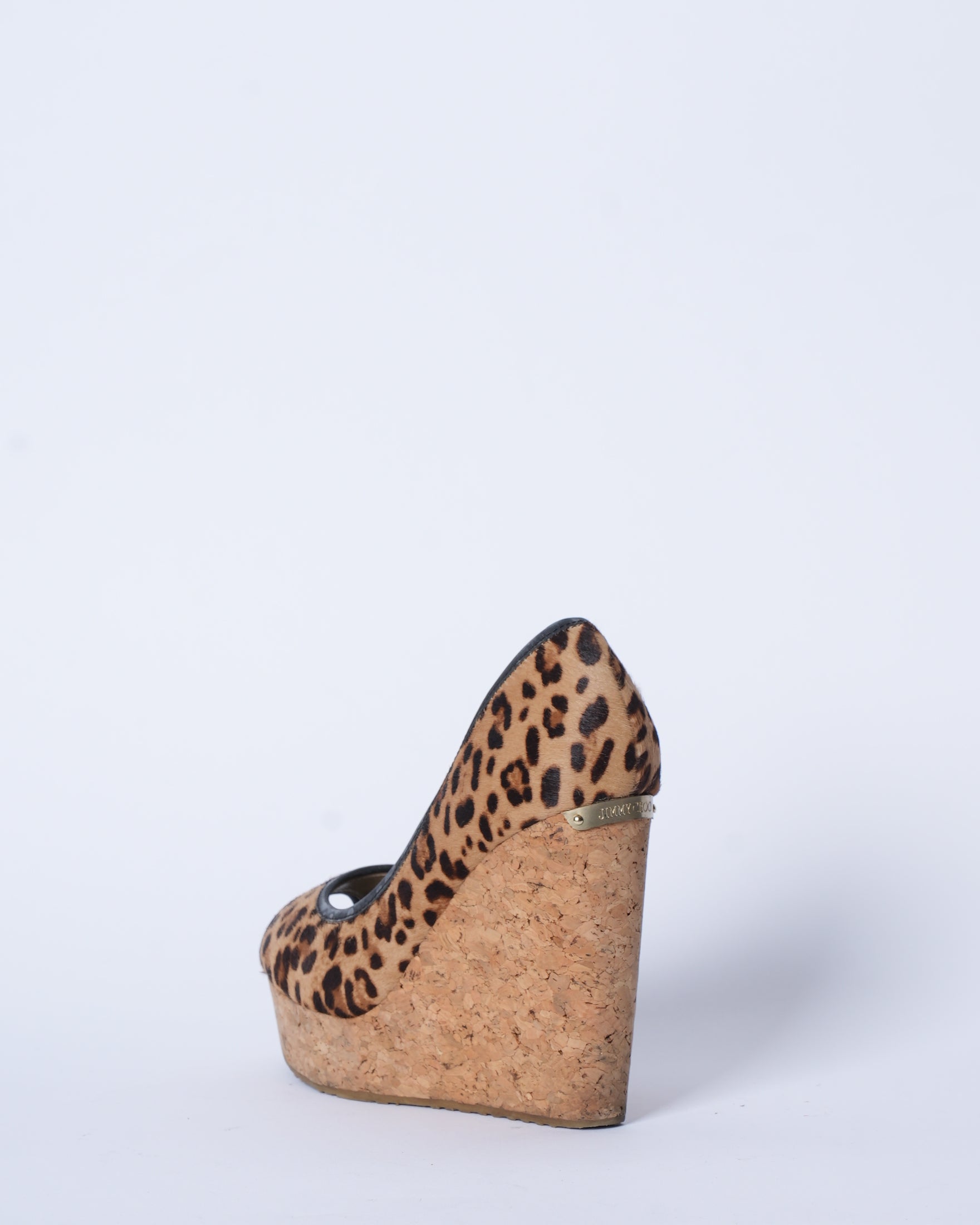 Jimmy Choo Leopard Wedges