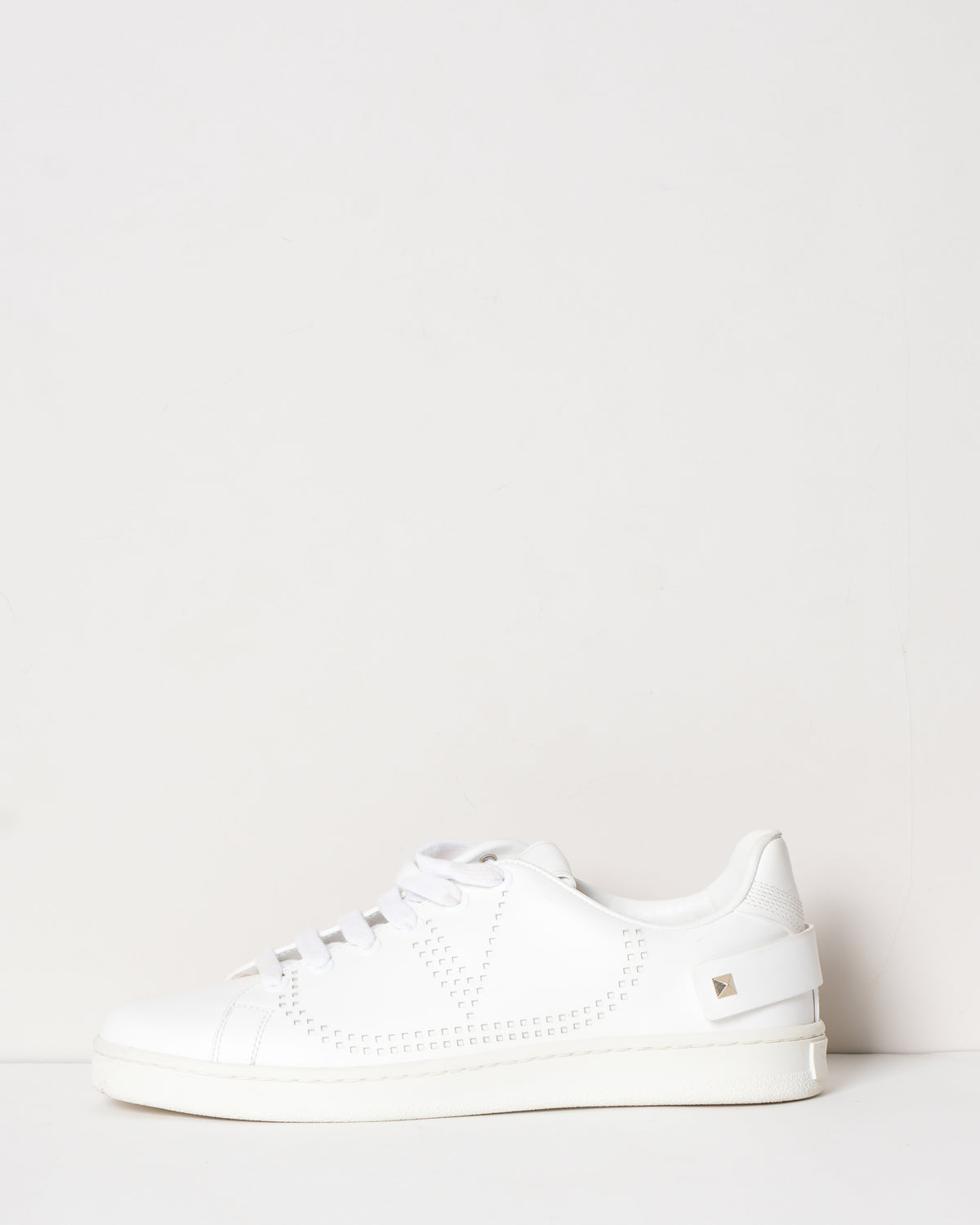 Valentino Garavani Rockstud Leather Low Trainers