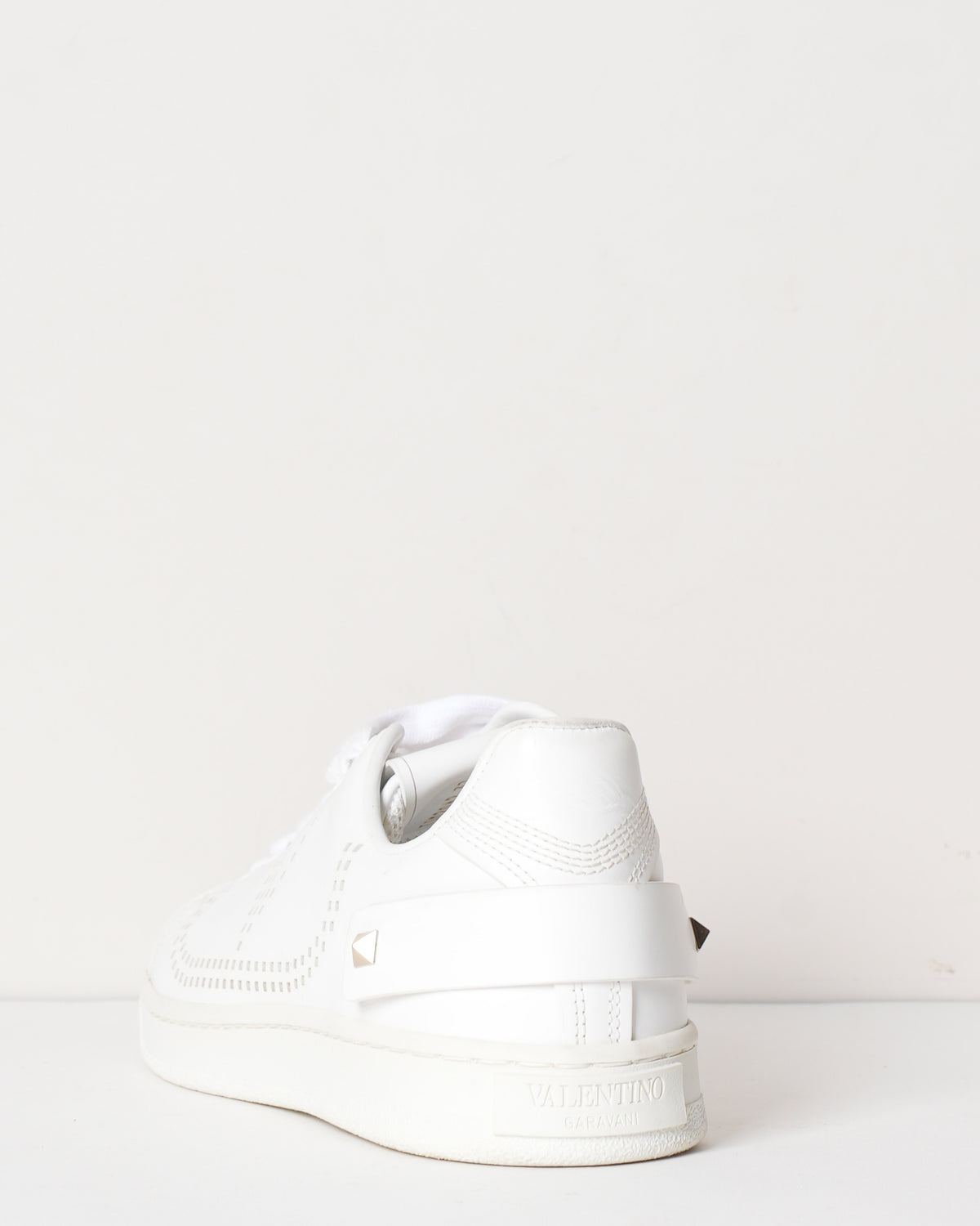 Valentino Garavani Rockstud Leather Low Trainers