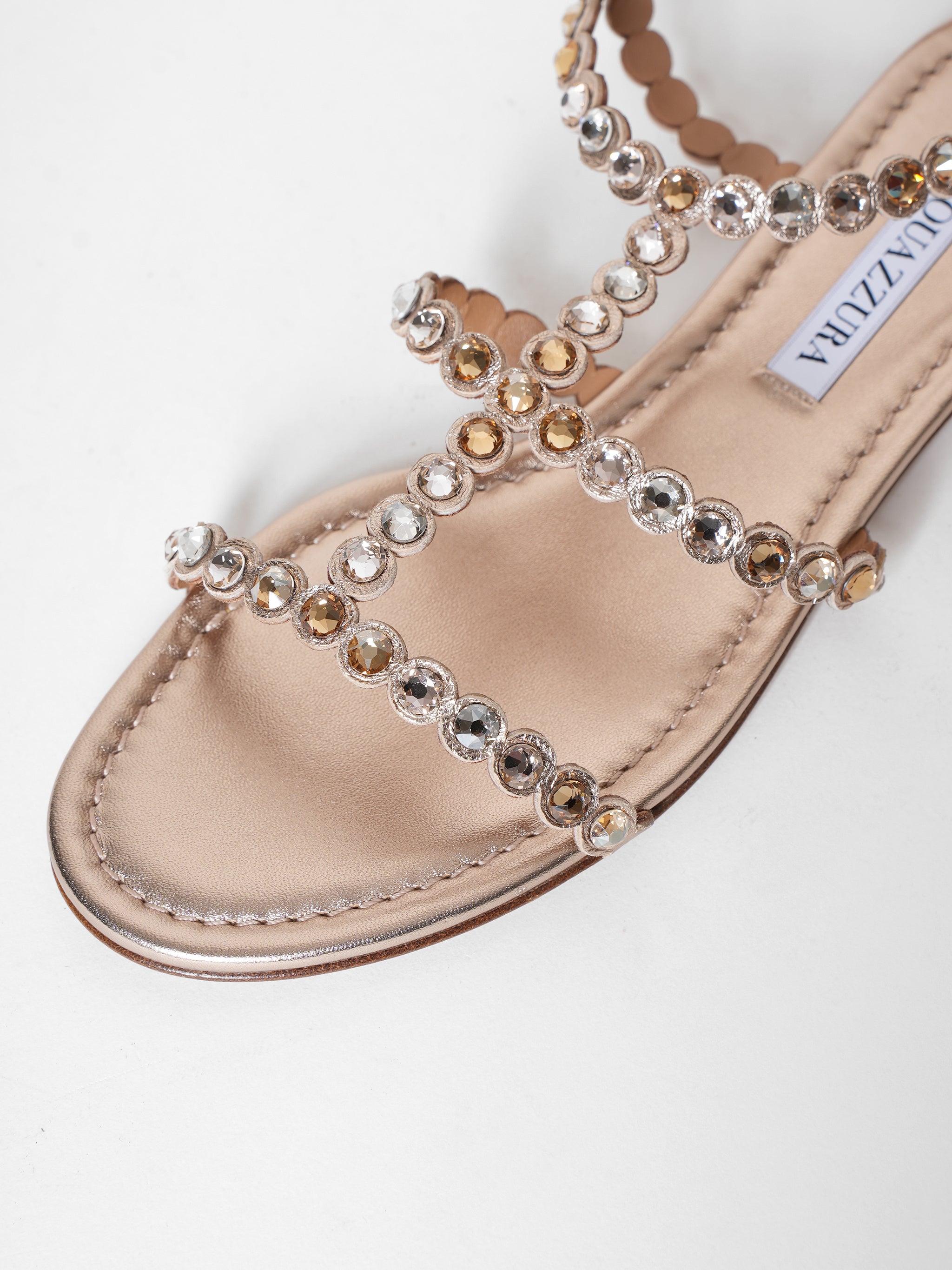 New Aquazzura Tequila Flat Sandals