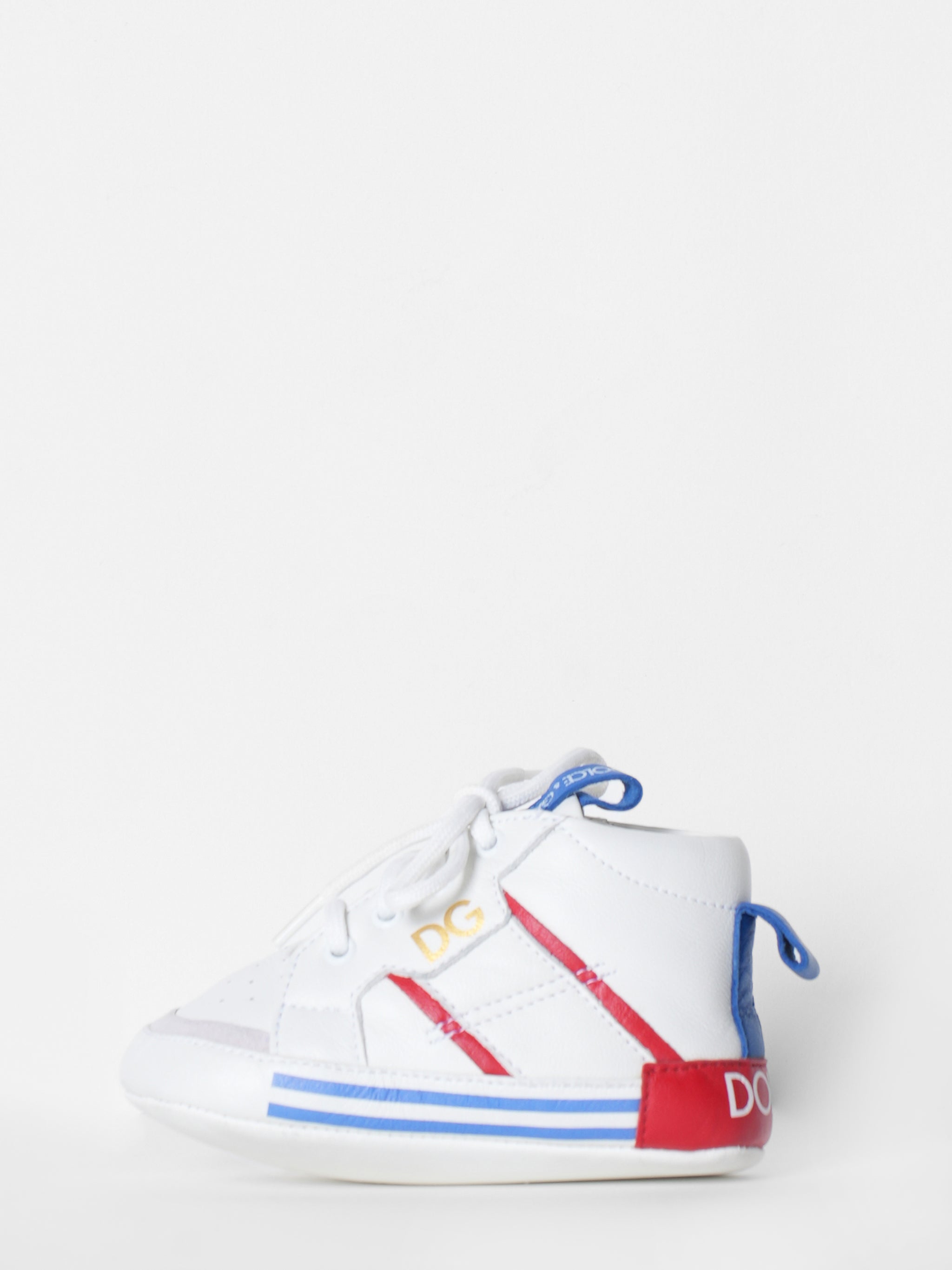 Dolce & Gabbana Nappa Leather Laceup Sneakers