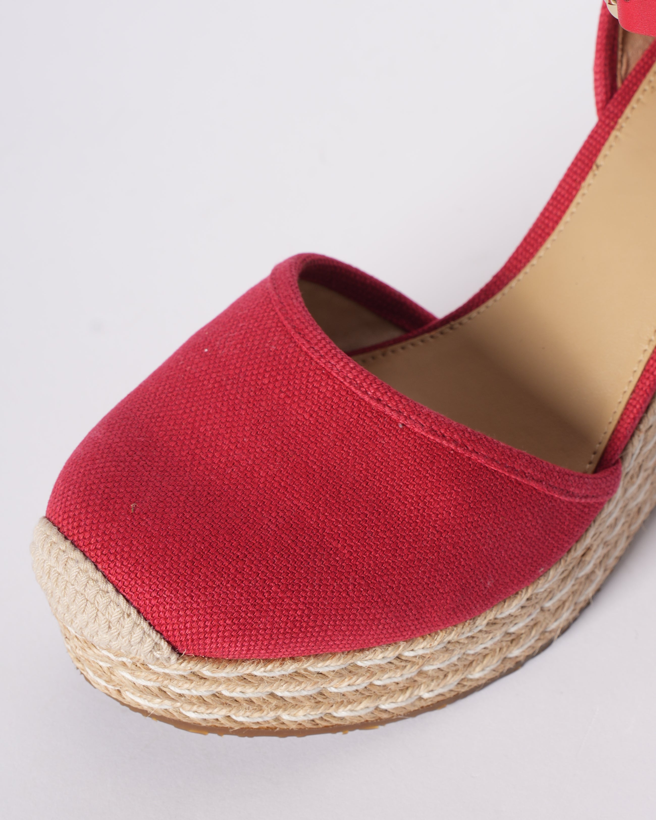 New Michael Kors Red Wedges