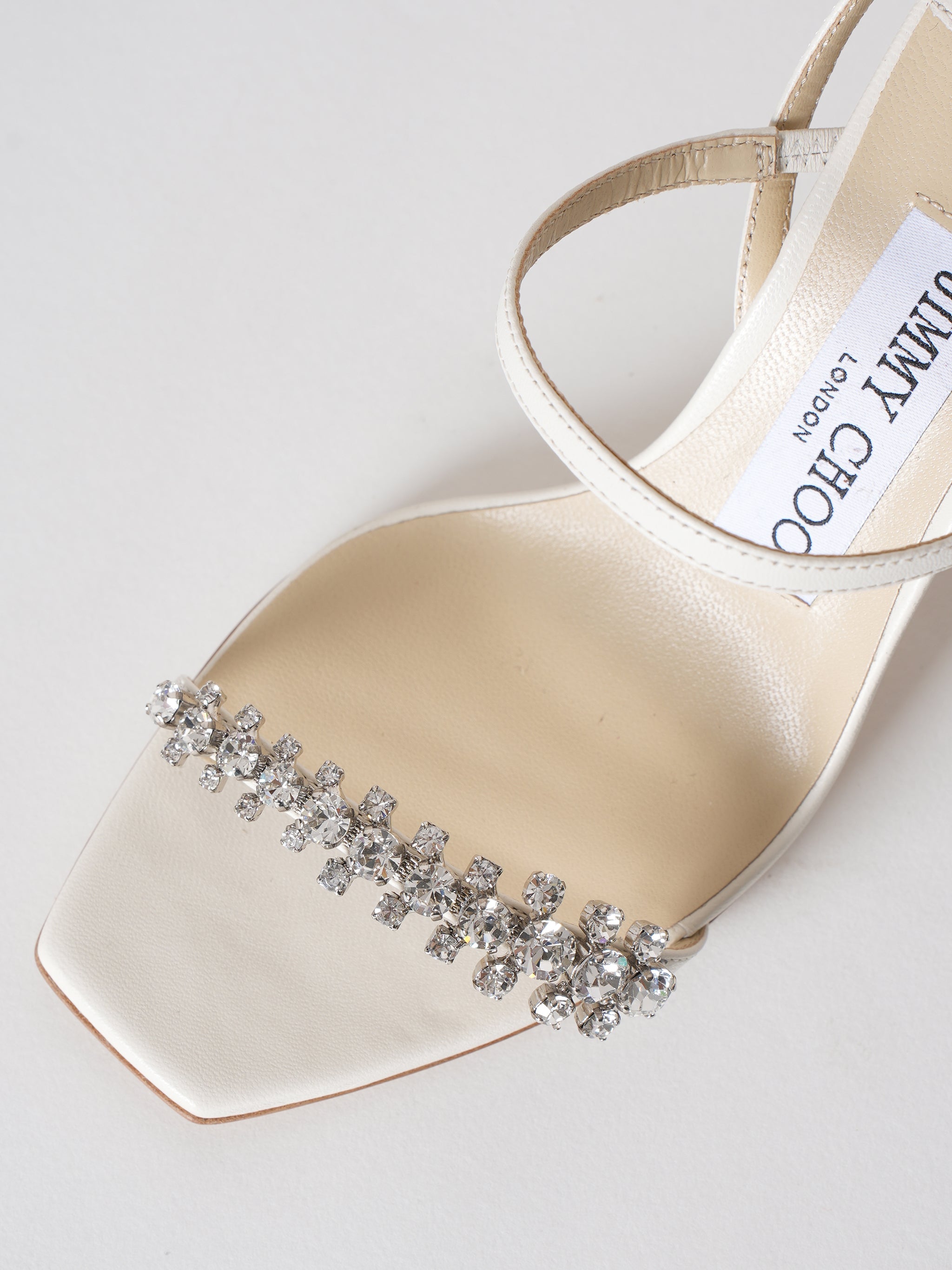 New Jimmy Choo Meira Crystal Embellished Sandals