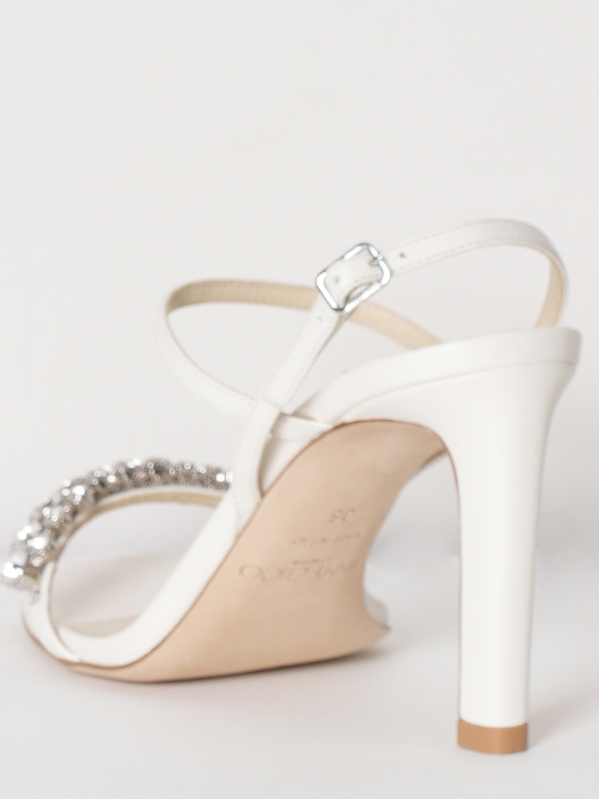 New Jimmy Choo Meira Crystal Embellished Sandals