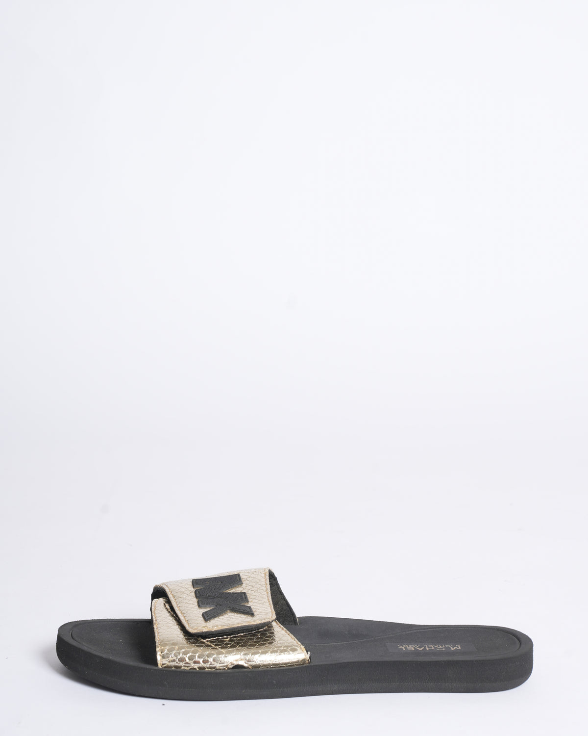 Michael Kors Rose Gold Palmer Slides