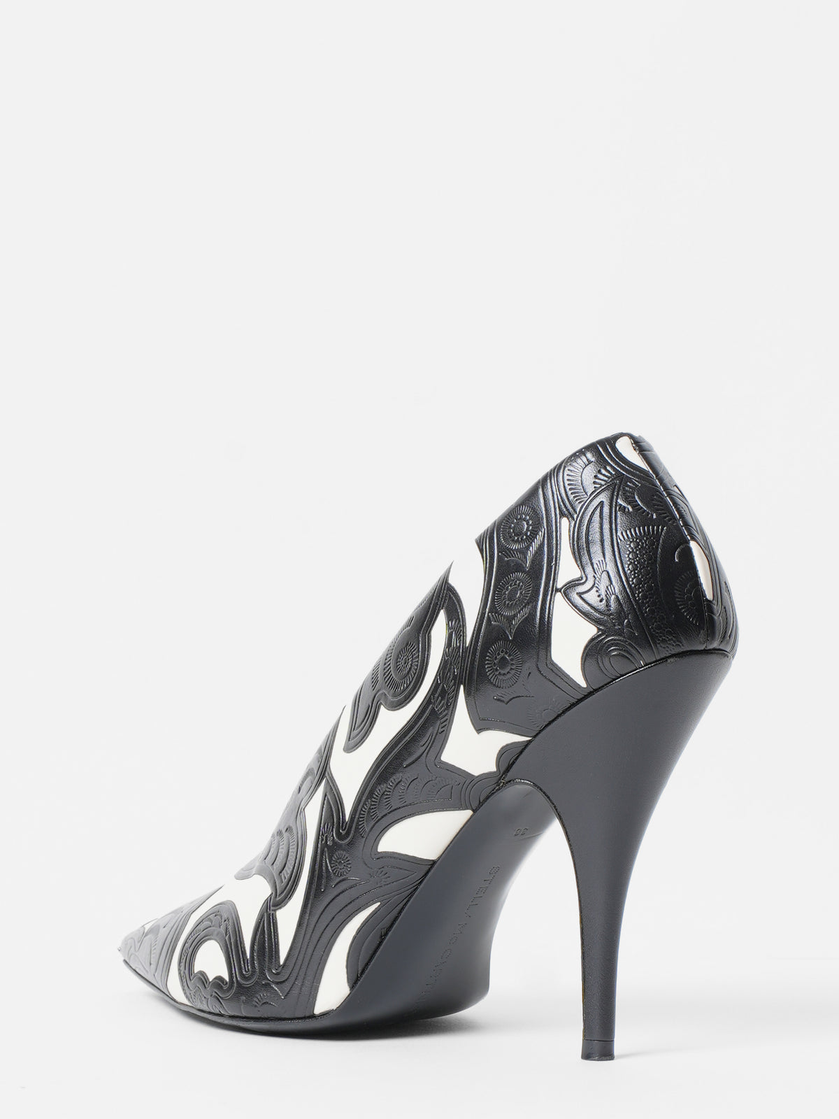 Stella McCartney Black & White Stilettos