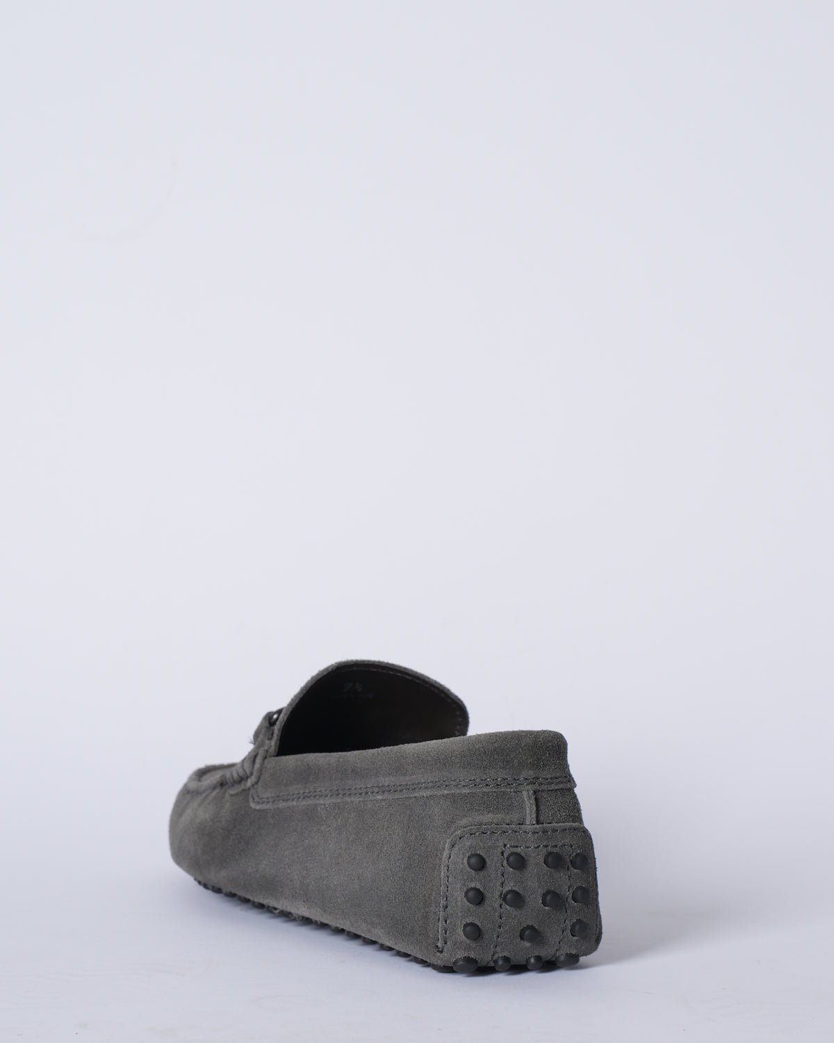 New Tod's grey loafers