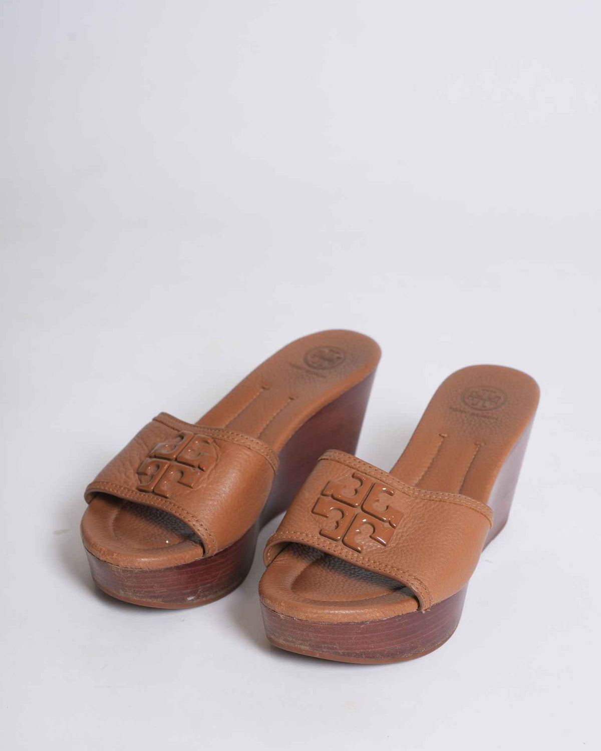 Tory Burch Block Heels In Brown