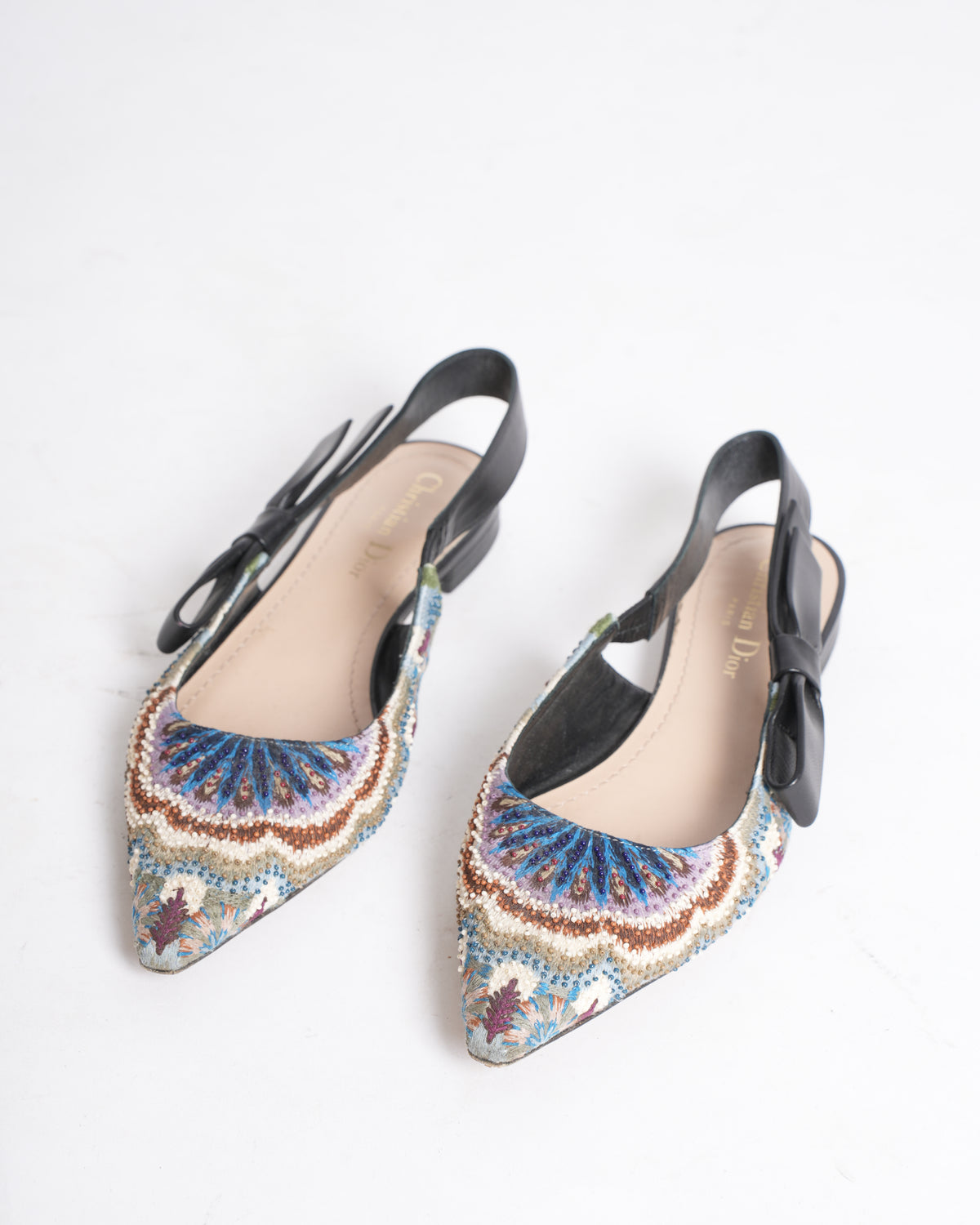 Dior Sweet D Kaleidoscope Mules