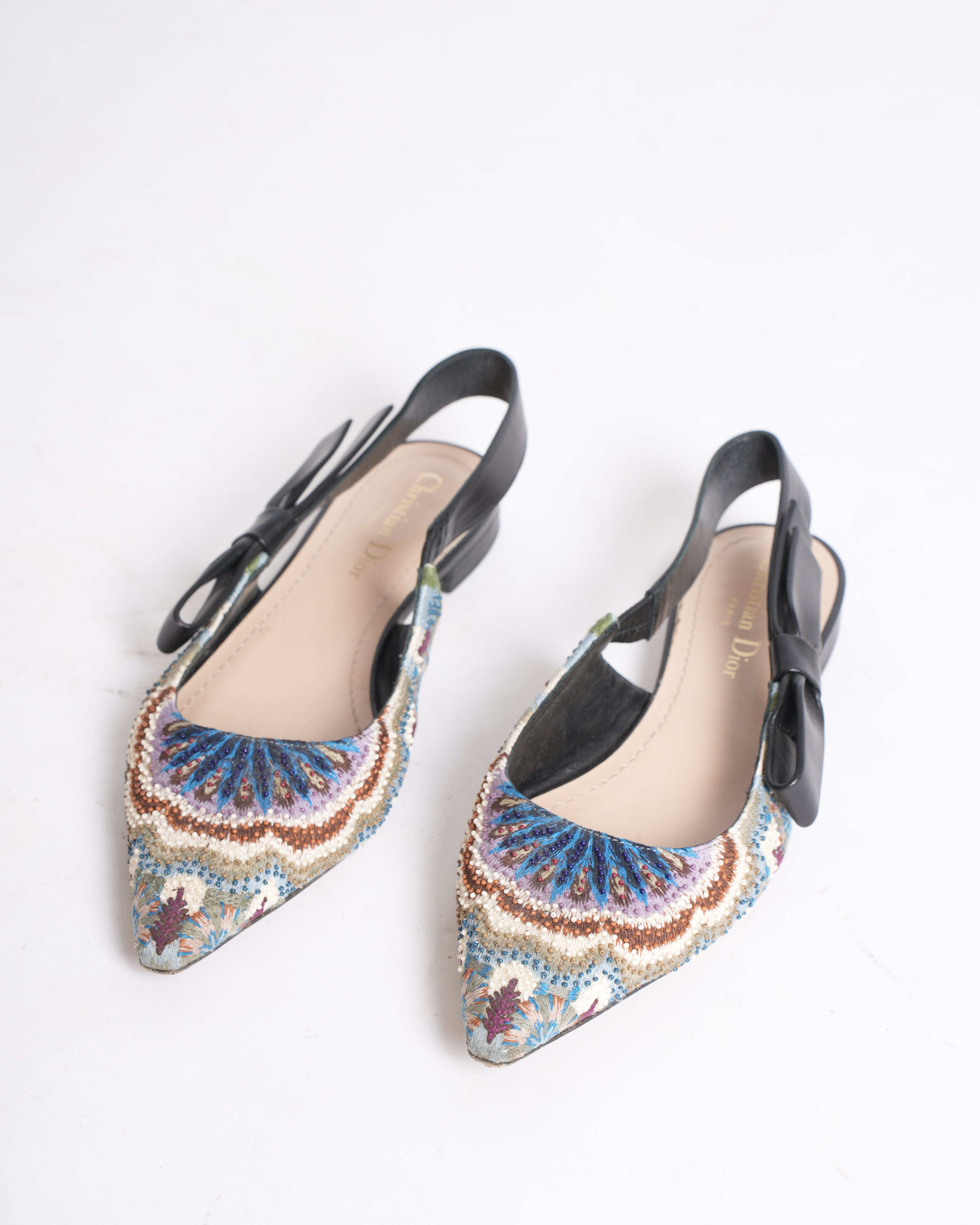 Dior Sweet D Kaleidoscope Mules