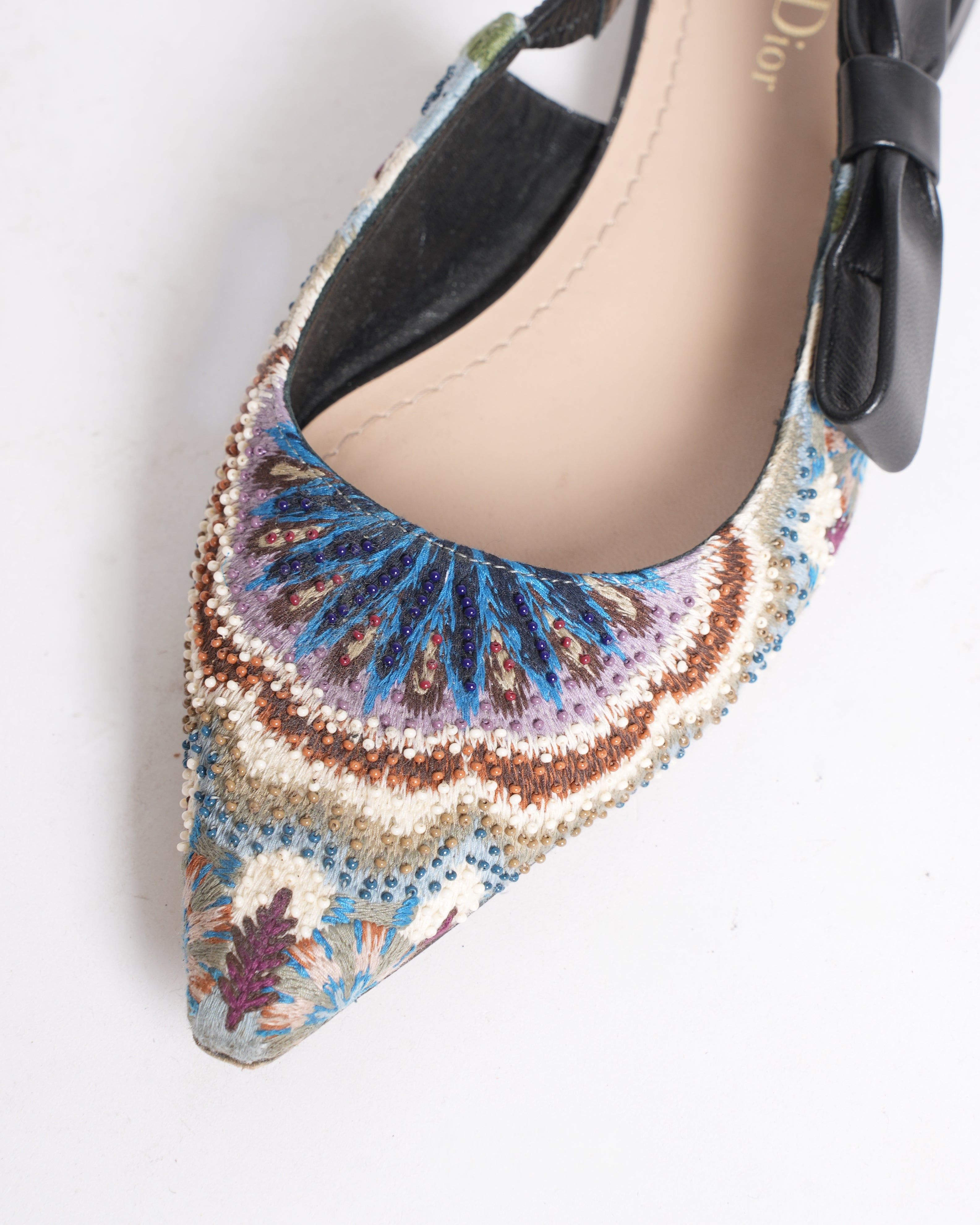 Dior Sweet D Kaleidoscope Mules