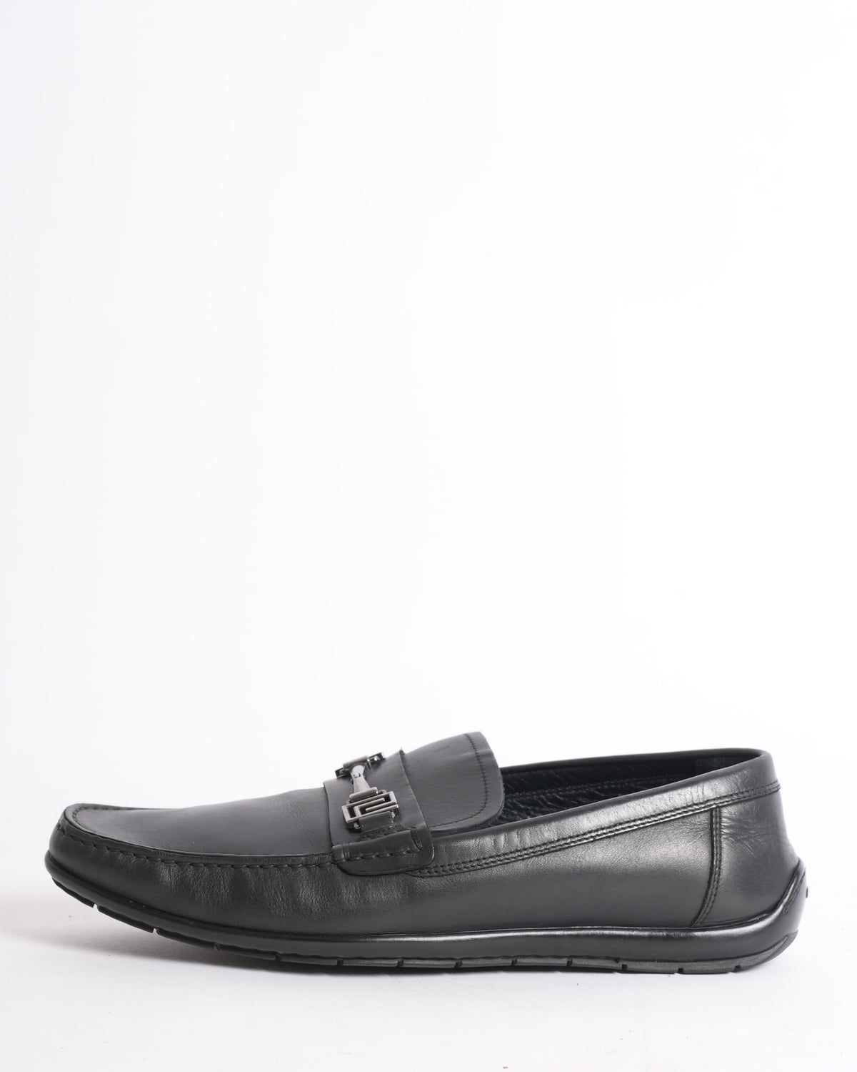 Versace Men's Loafers In Black