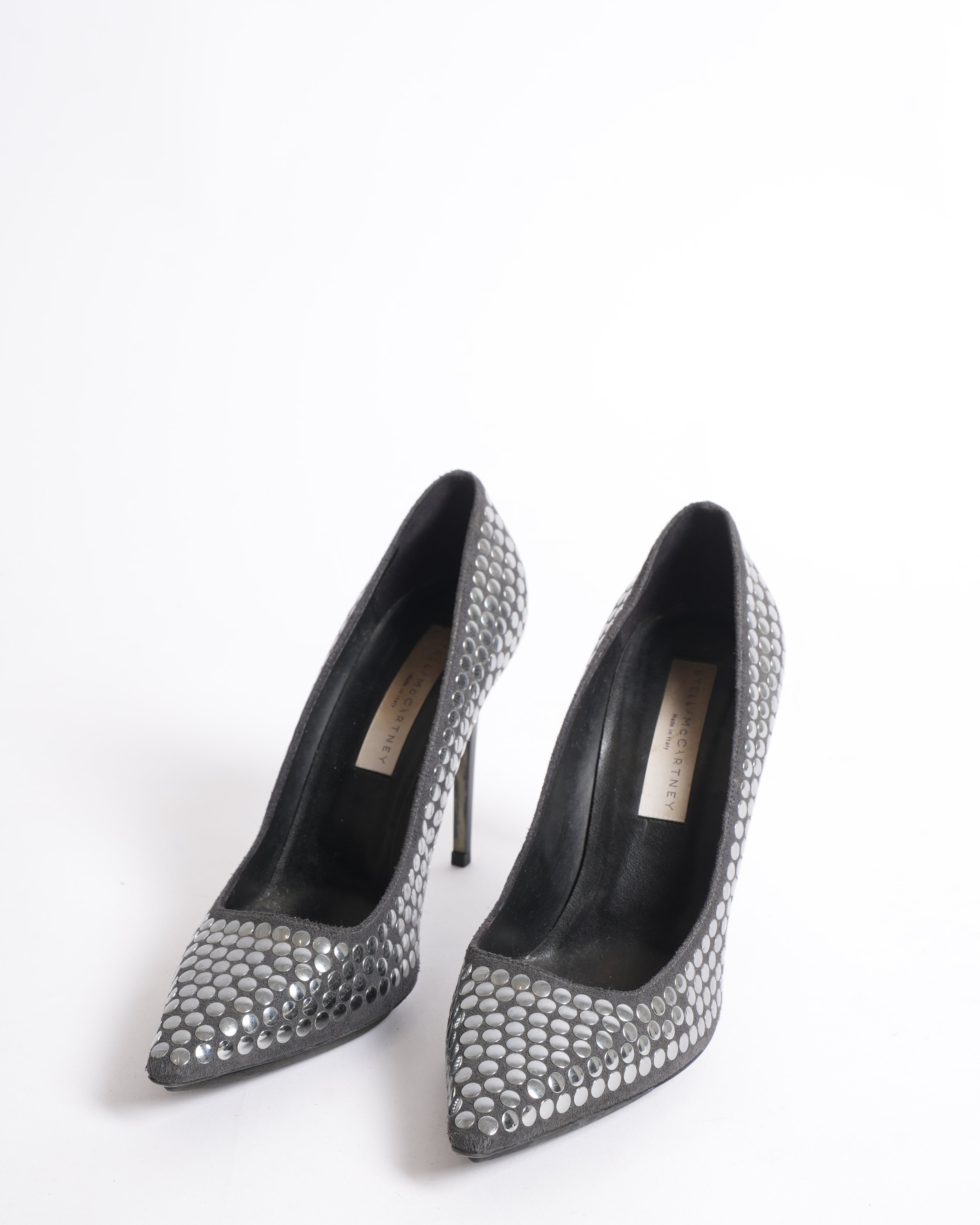 Stella McCartney metal studded heels