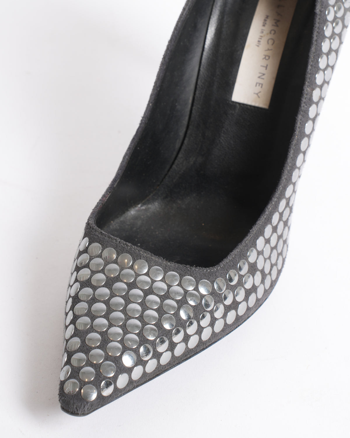 Stella McCartney metal studded heels
