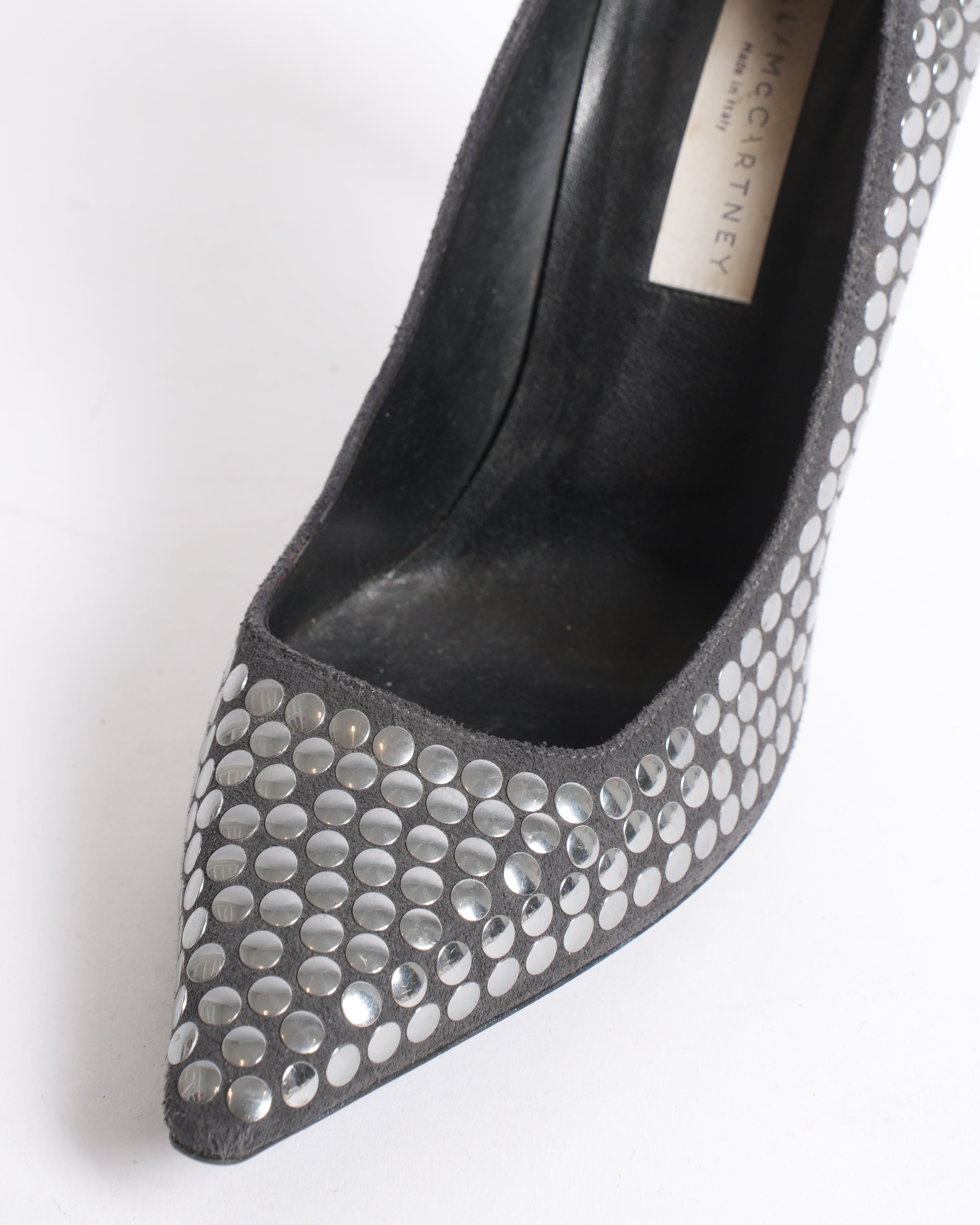 Stella McCartney metal studded heels