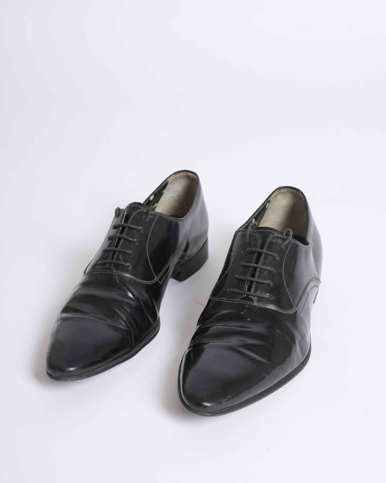 Dolce & Gabbana lace-up patent leather shoes
